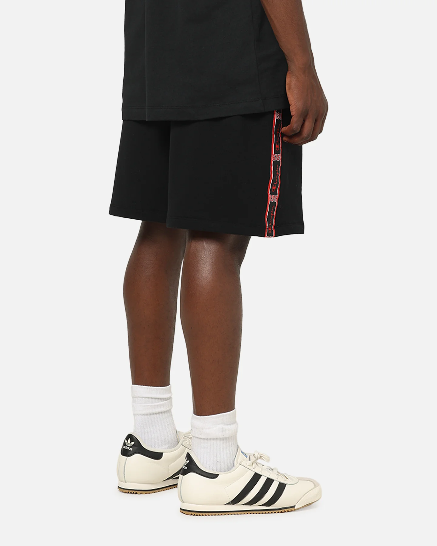 Champion SPS Lux Taping Shorts Black - Image 5