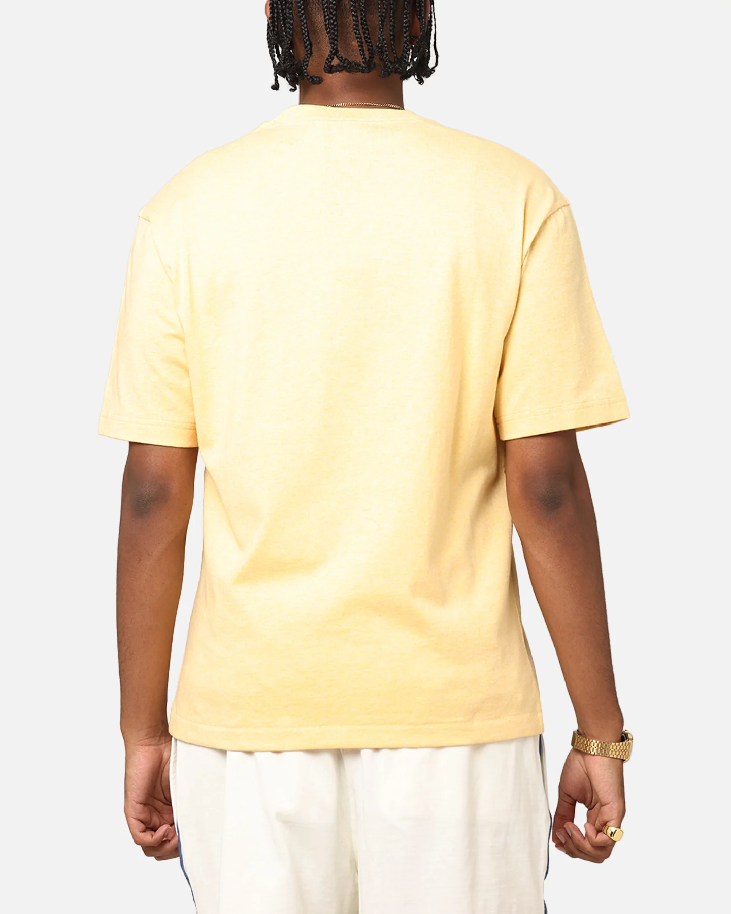 Champion Vintage Mix P.E Class T-Shirt Yellow - Image 3