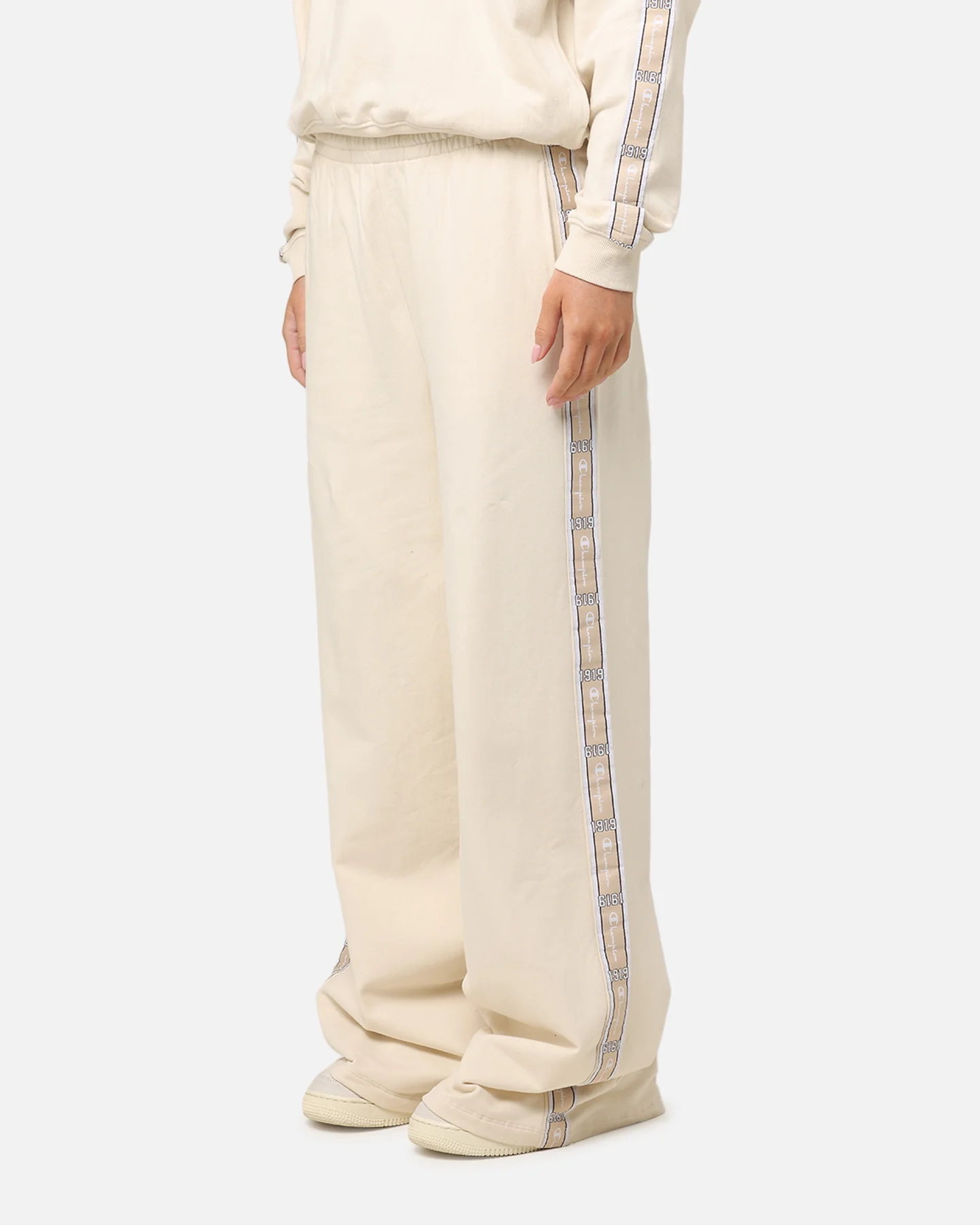 Champion Women's Lux Taping Pant Natural - Image 5
