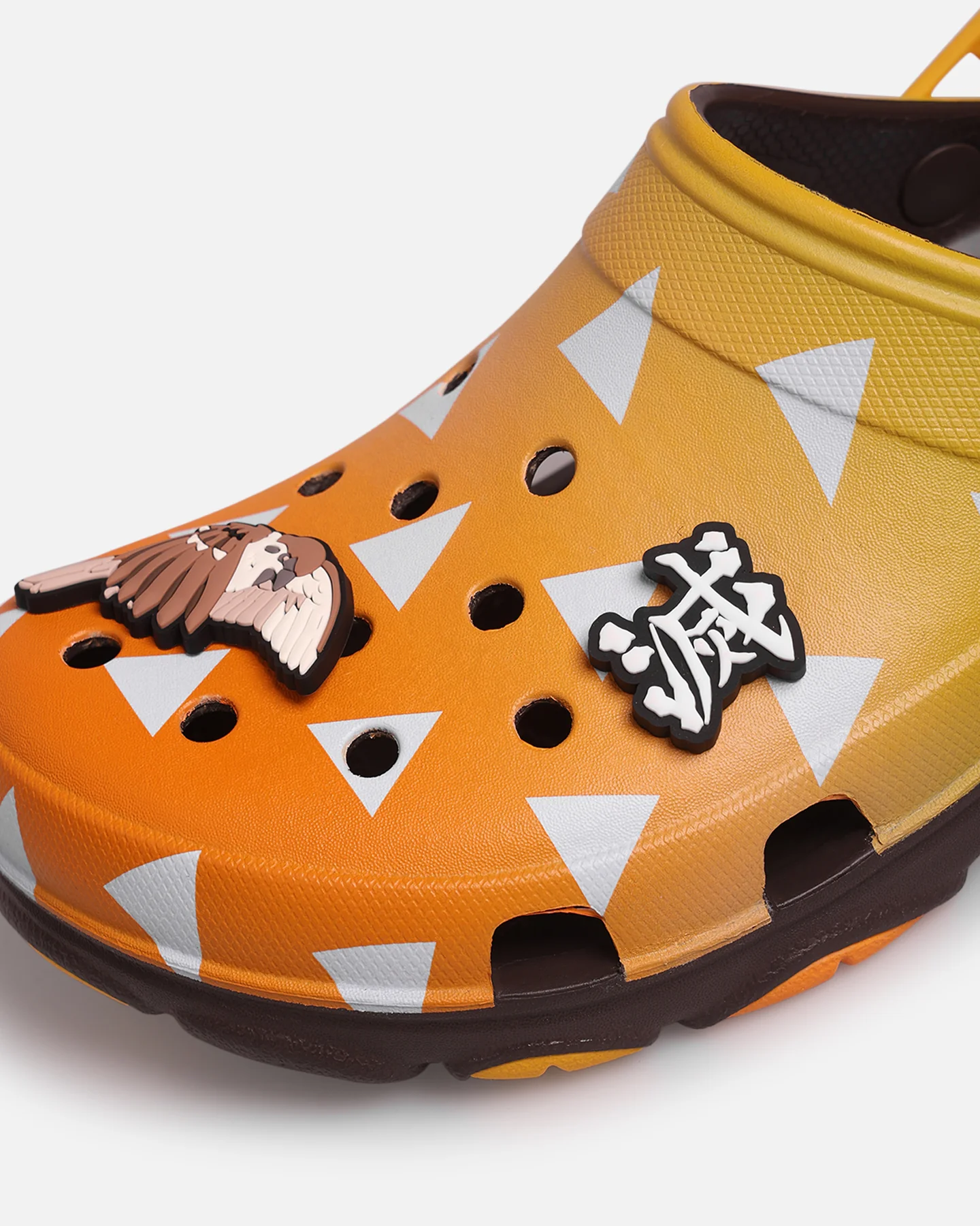 Crocs X Demon Slayer Zenitsu All Tarrain Classic Clog Espresso - Image 6