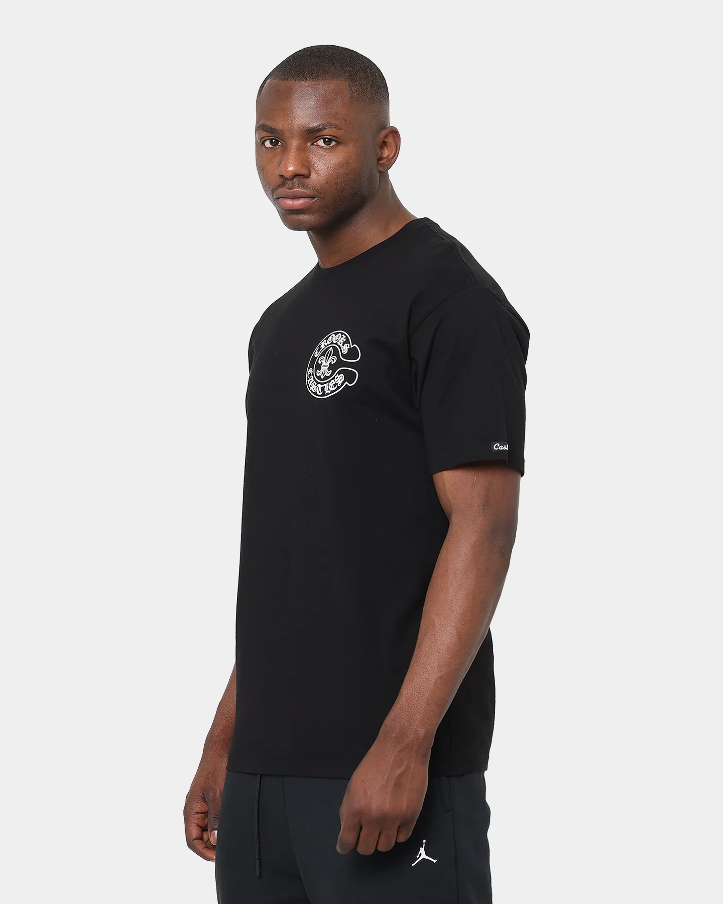 Crooks & Castles Gothic C T-Shirt Black - Image 6