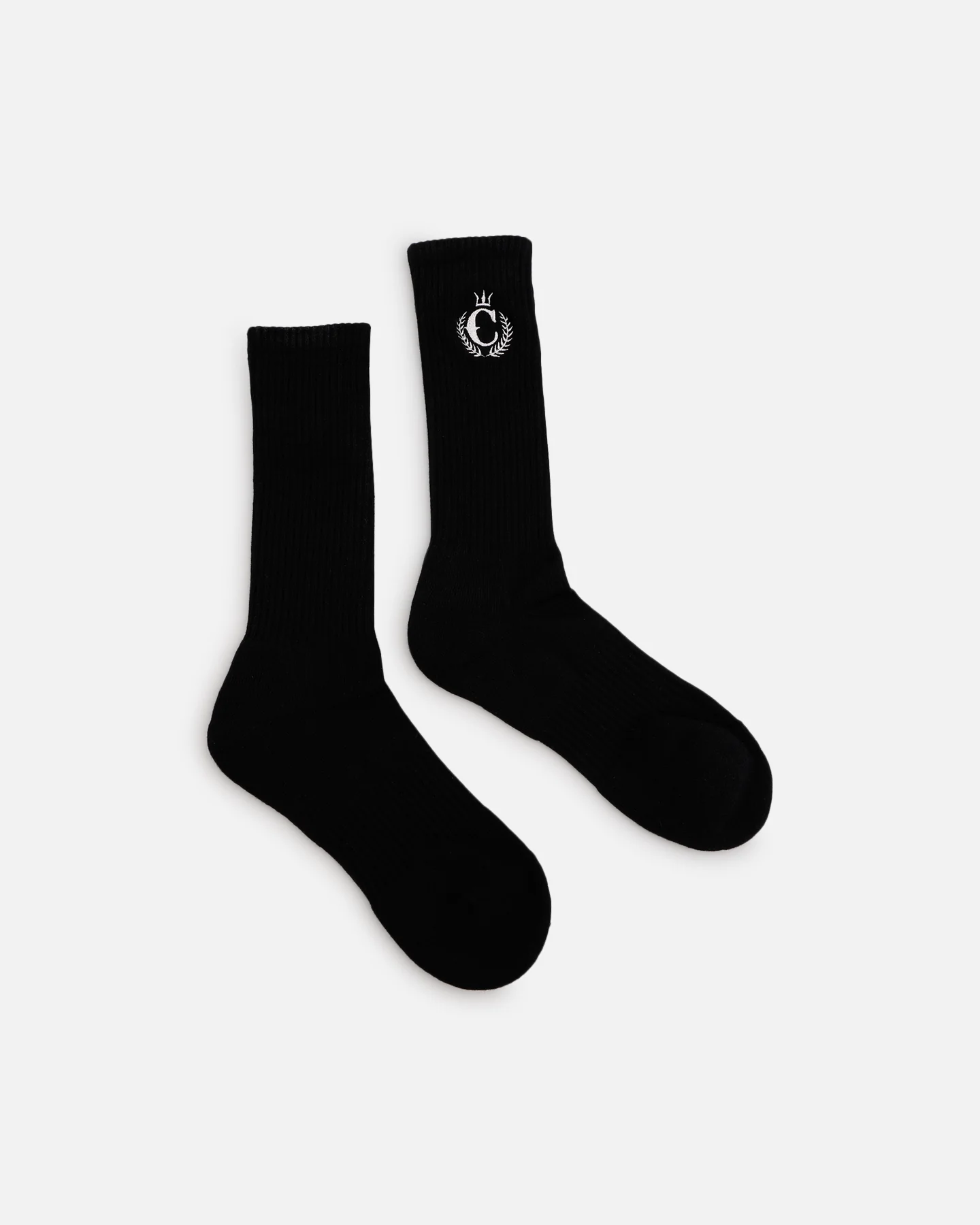 Culture Kings CK NFS Crew Socks Black/White - Image 2
