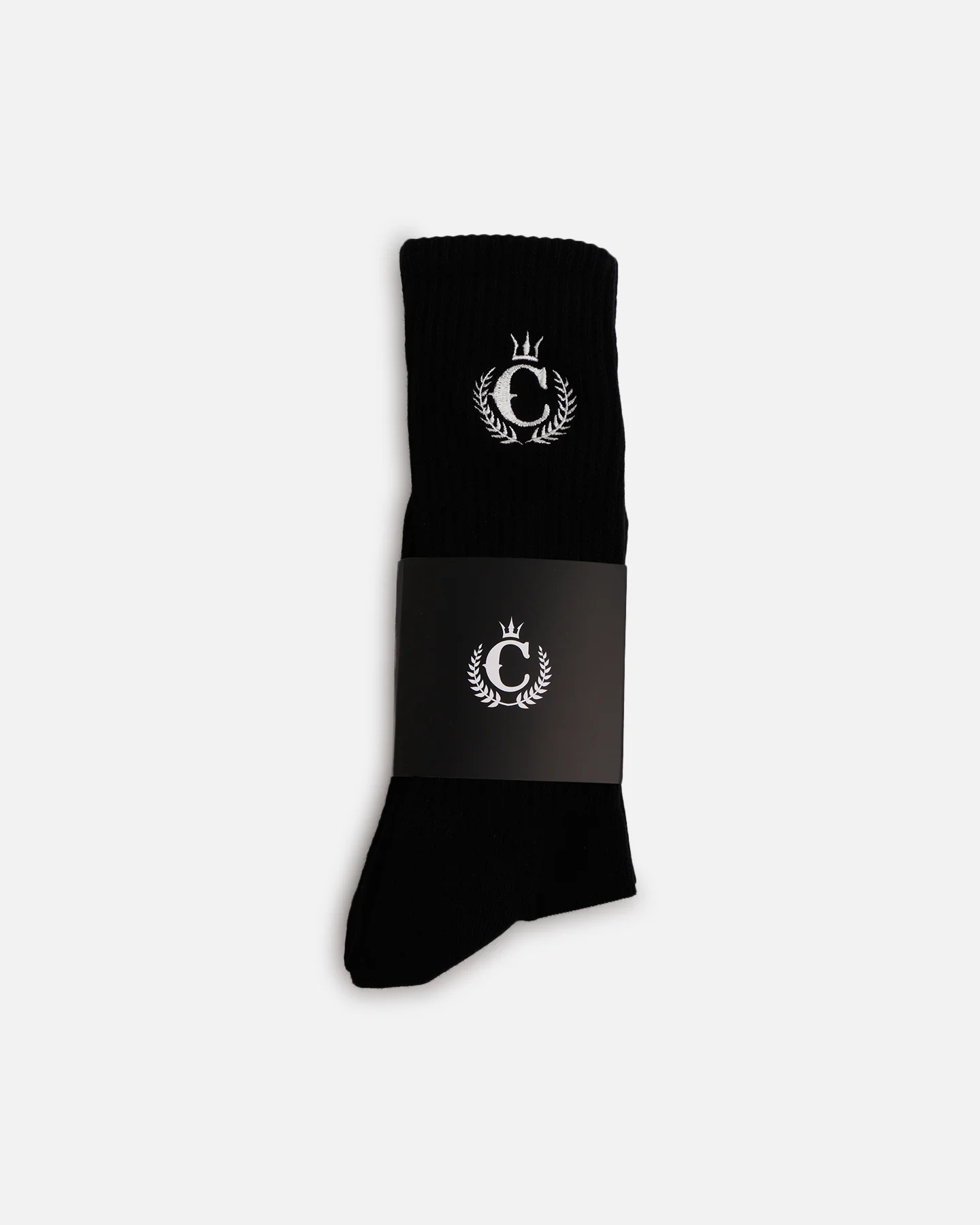 Culture Kings CK NFS Crew Socks Black/White - Image 3