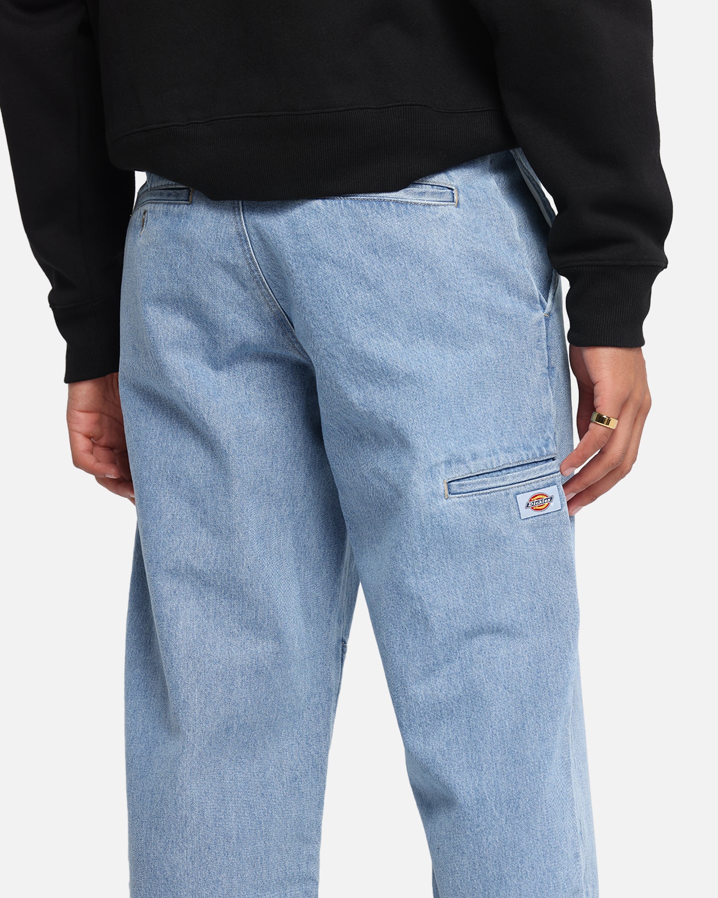 Dickies 82-283AU Denim Jeans Light Indigo - Image 4