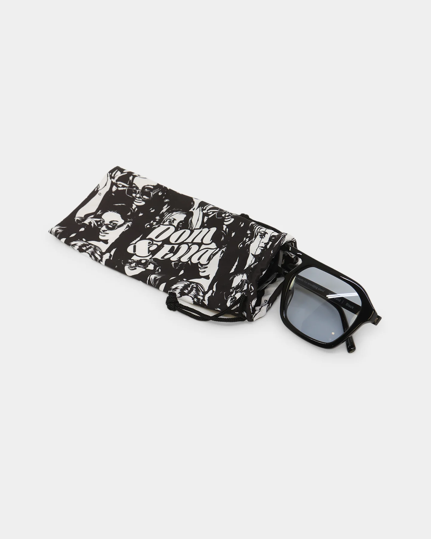 Sito X Dom & Ella The Void Sunglasses Black/Blue Mart - Image 9
