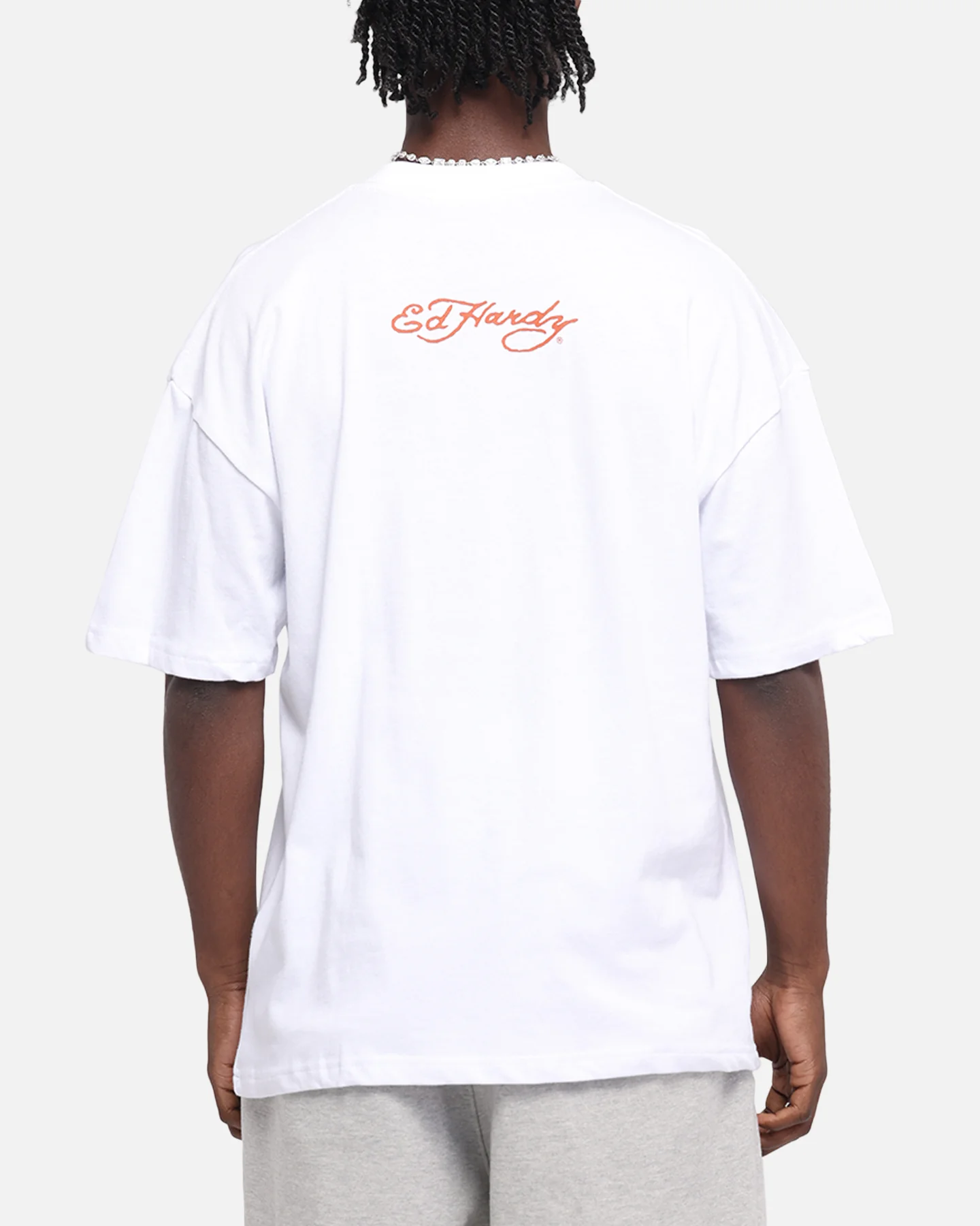 Ed Hardy Lightning T-Shirt White - Image 2