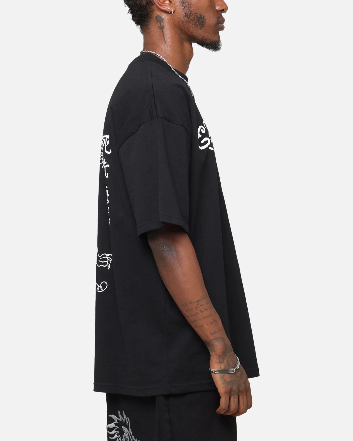 Ed Hardy Tiger Stamp T-Shirt Black - Image 5