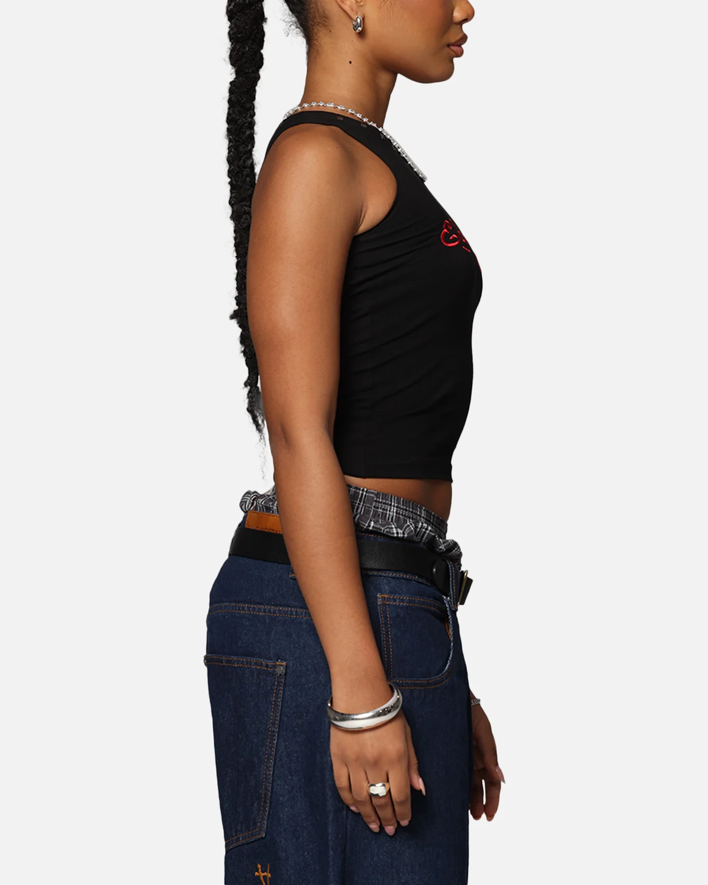 Ed Hardy Women's Electric Tank Black - Image 4