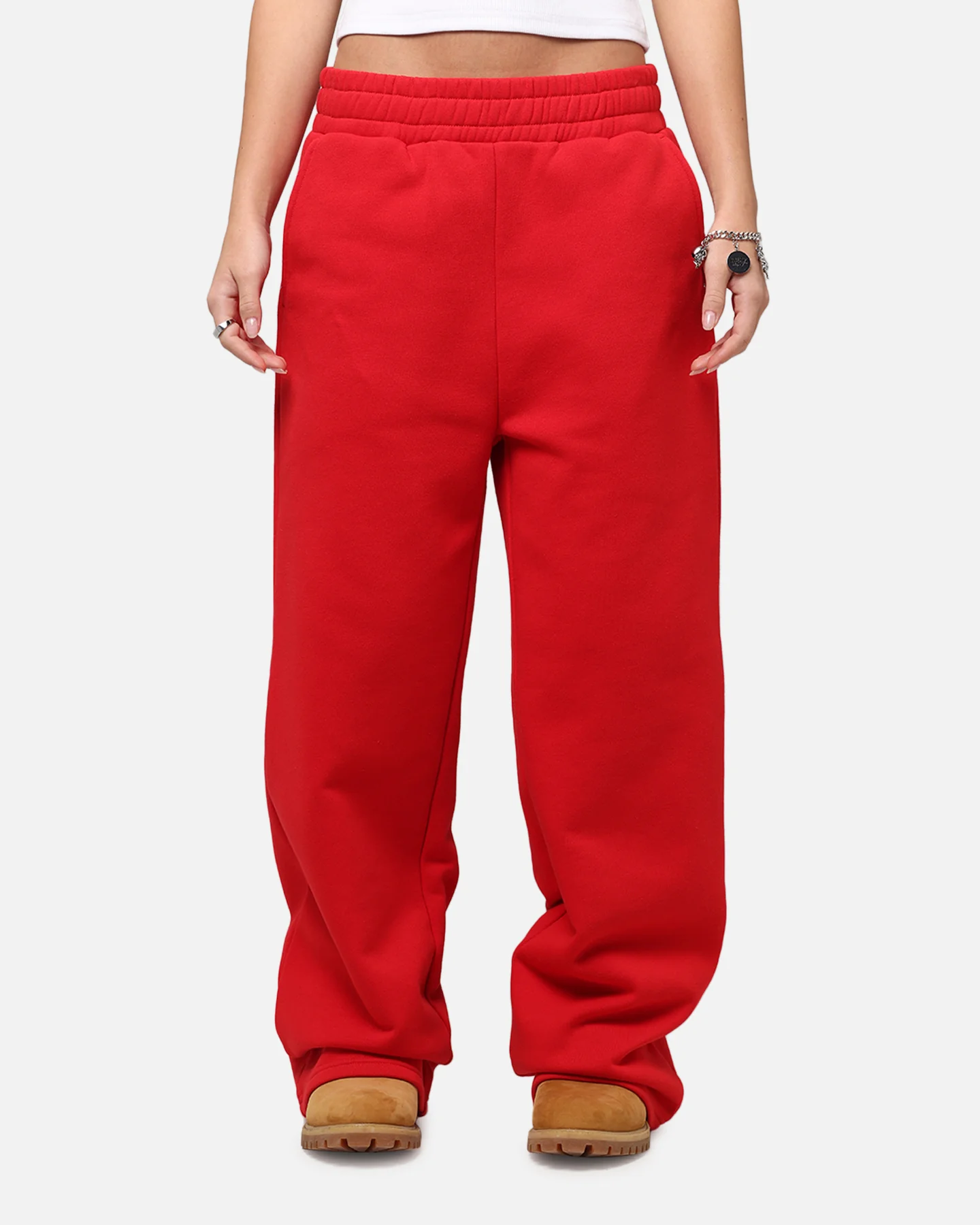 Ed Hardy Women's Rose Trackpants Red - Image 5
