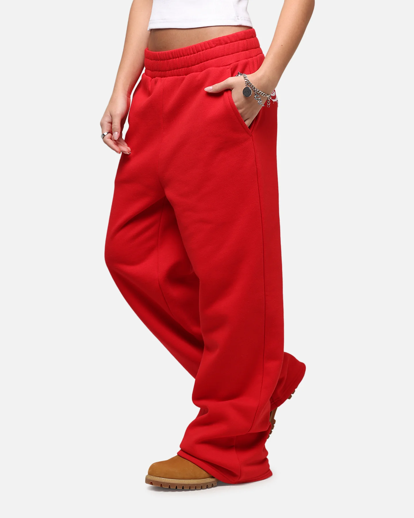 Ed Hardy Women's Rose Trackpants Red - Image 6