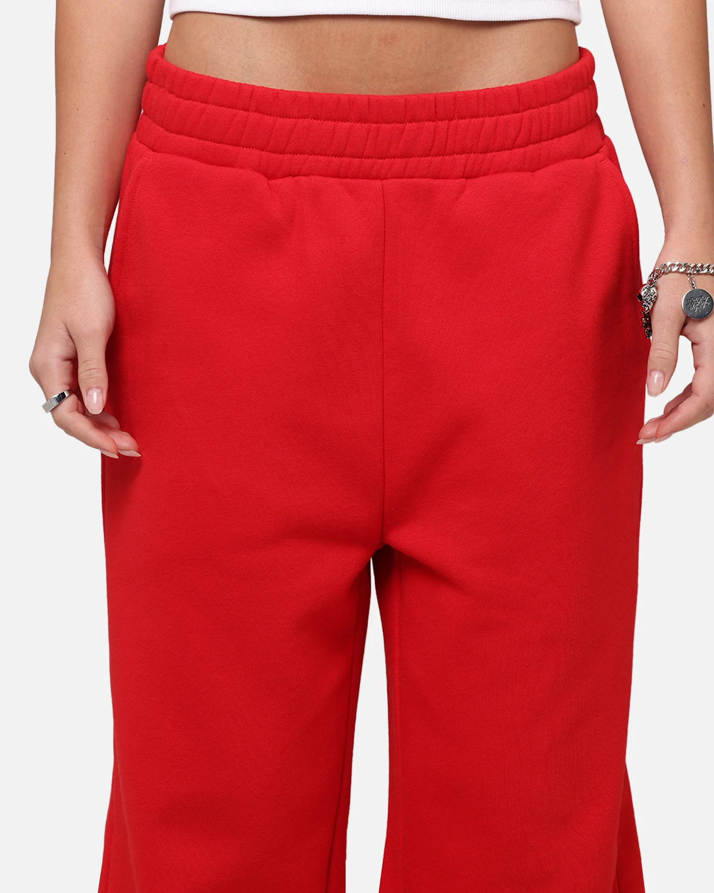 Ed Hardy Women's Rose Trackpants Red - Image 8