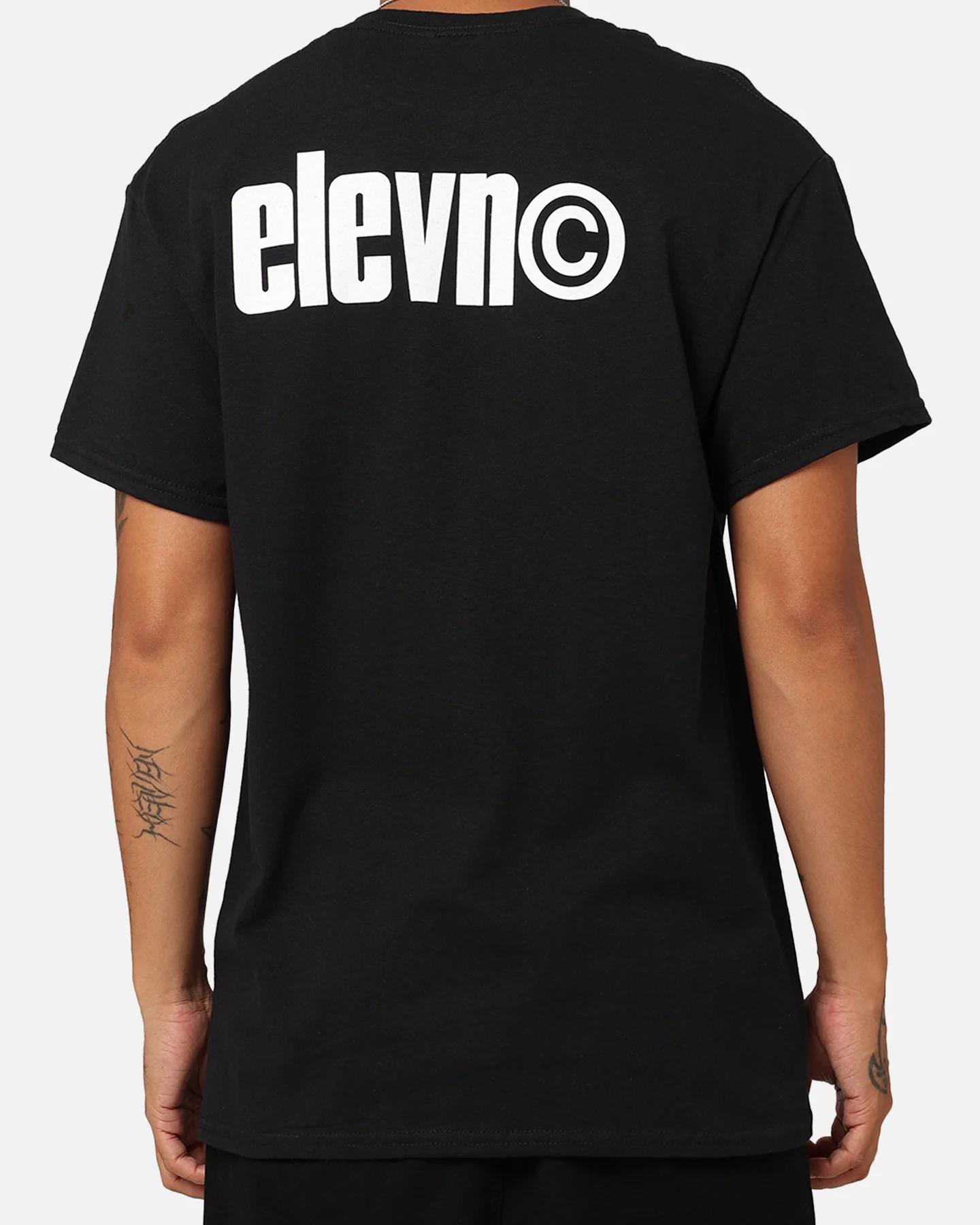 Elevn Clothing Co Copyright T-Shirt Black - Image 5