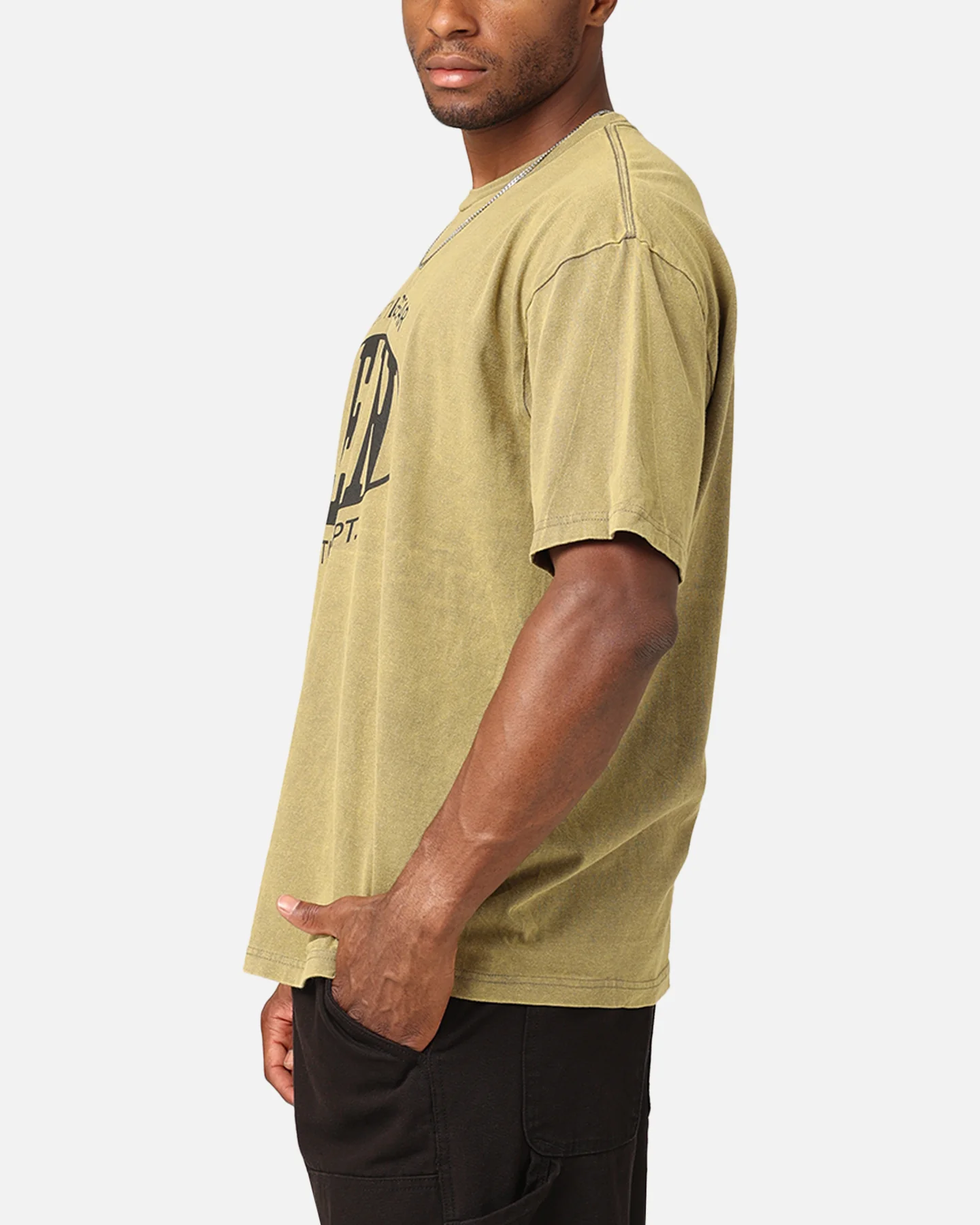 Elevn Clothing Co Dept. T-Shirt Khaki - Image 6