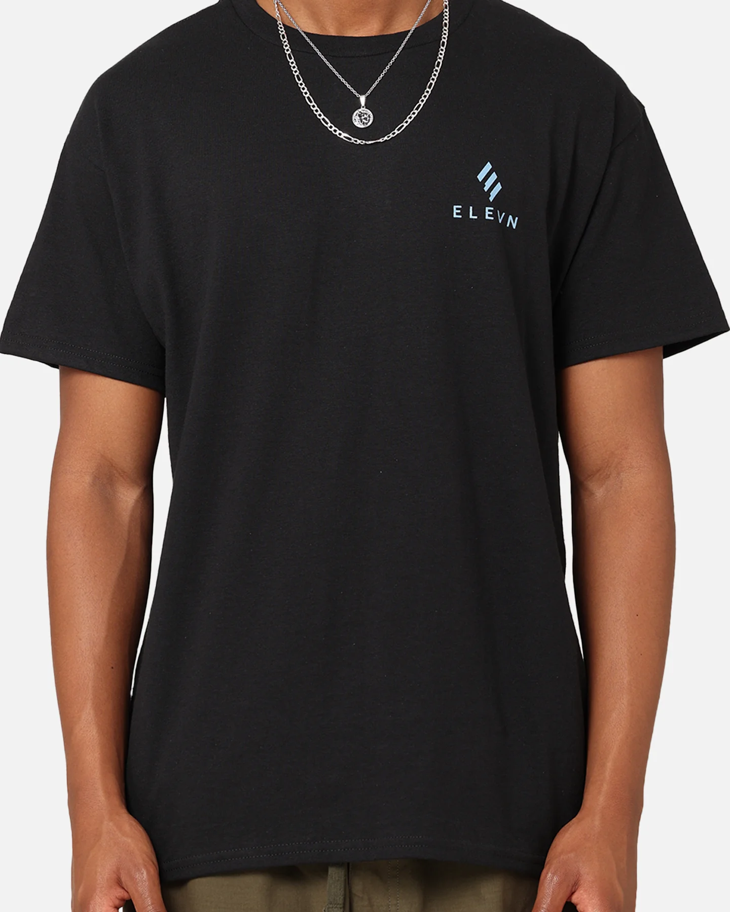 Elevn Clothing Co Downward T-Shirt Black - Image 4