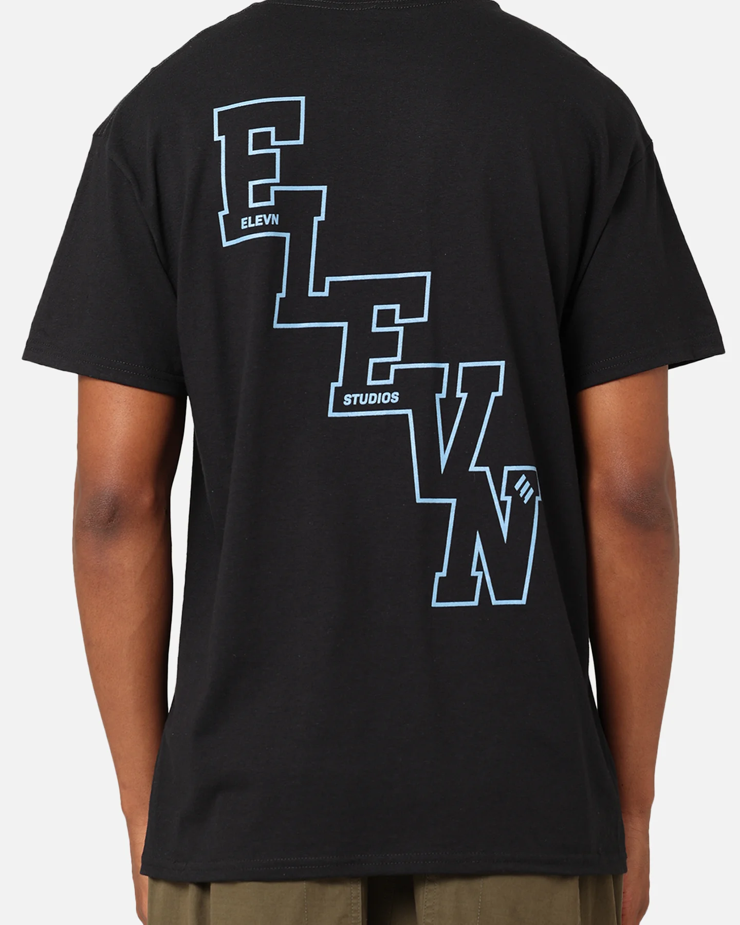 Elevn Clothing Co Downward T-Shirt Black - Image 5