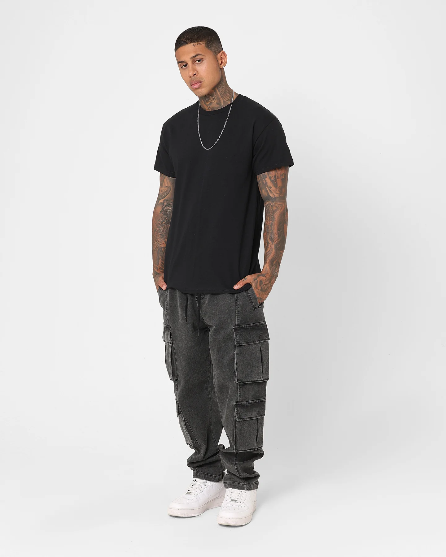 Elevn Clothing Co Hitta T-Shirt Black - Image 2