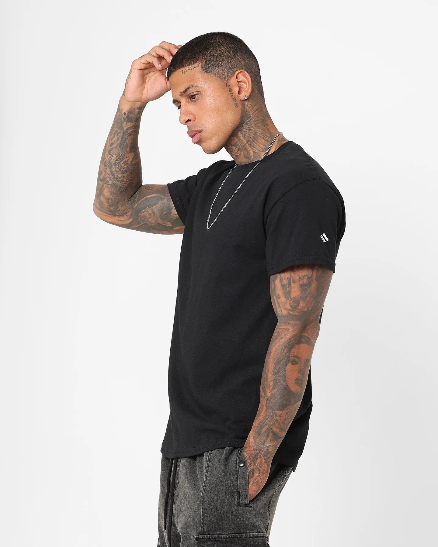 Elevn Clothing Co Hitta T-Shirt Black - Image 6