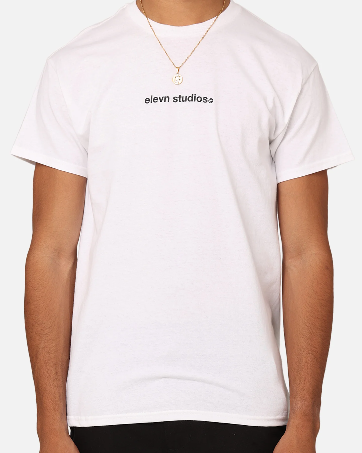 Elevn Clothing Co Textual T-Shirt White - Image 3