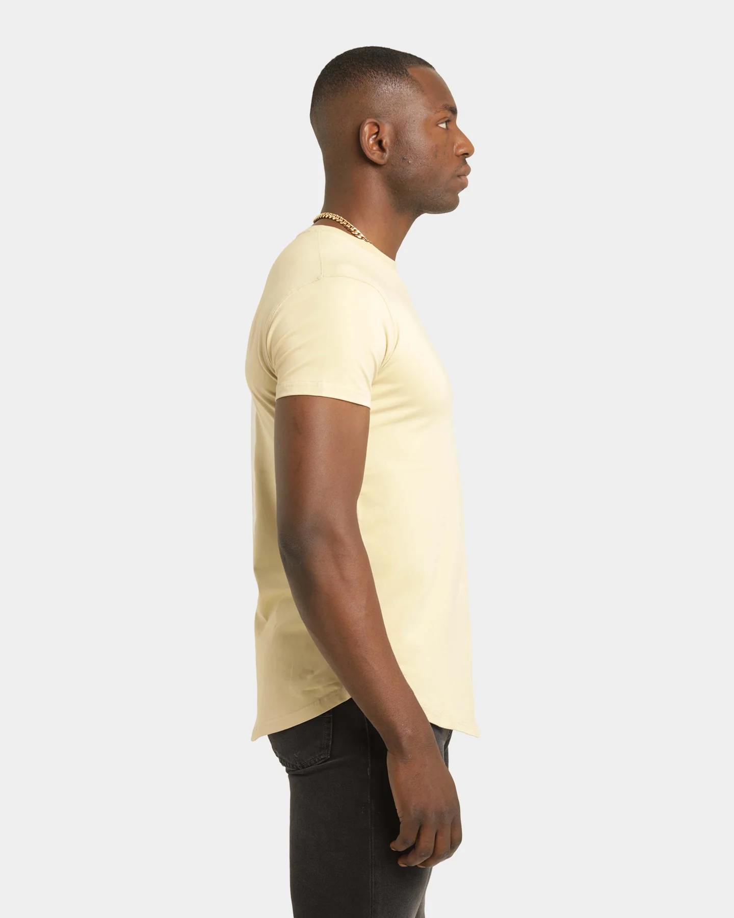 Emperor Apparel Distinction After Dark Short Sleeve T-Shirt Sand/White - Image 6