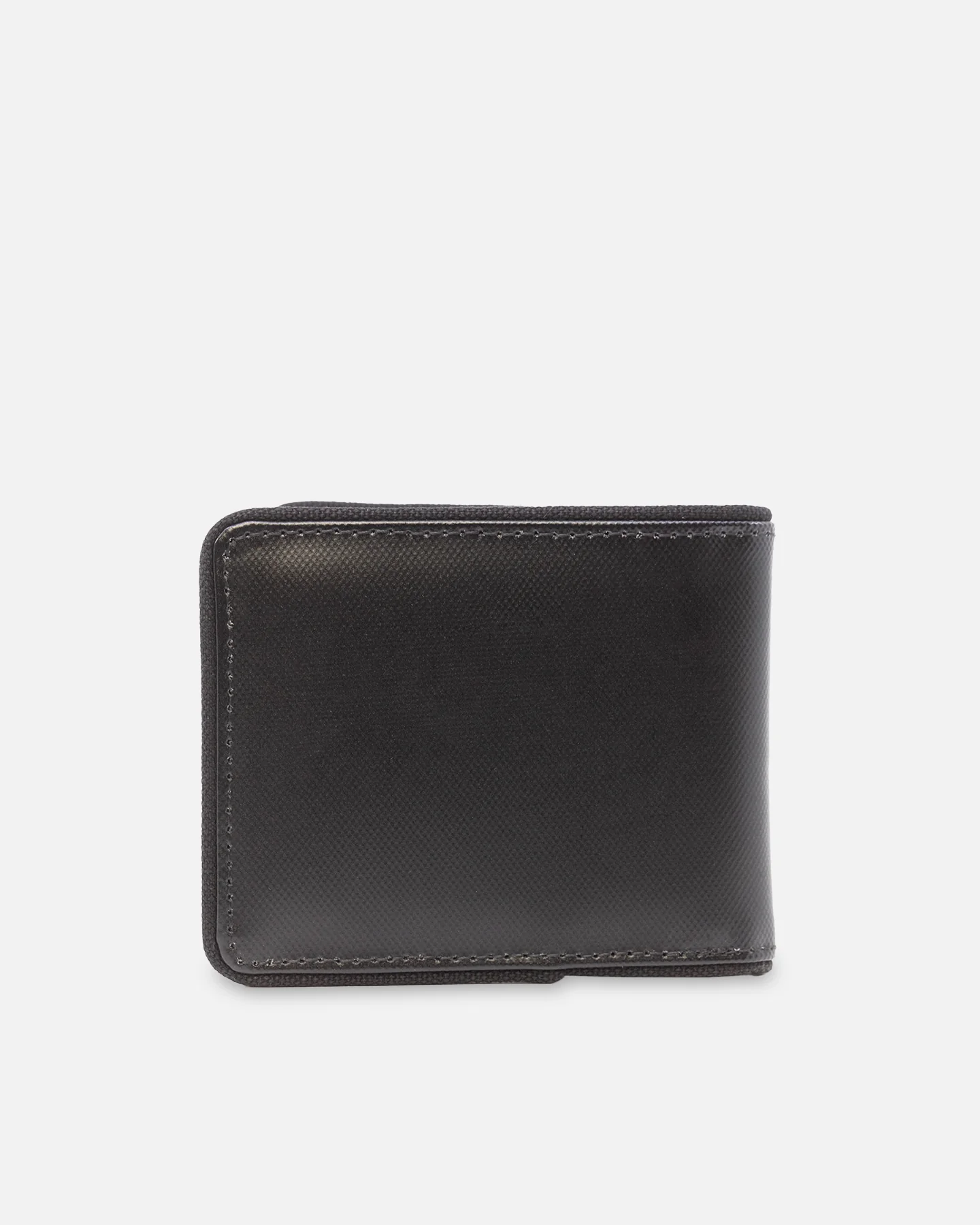 Fred Perry Coated Polyester Billfold Wallet Black/Gold - Image 2