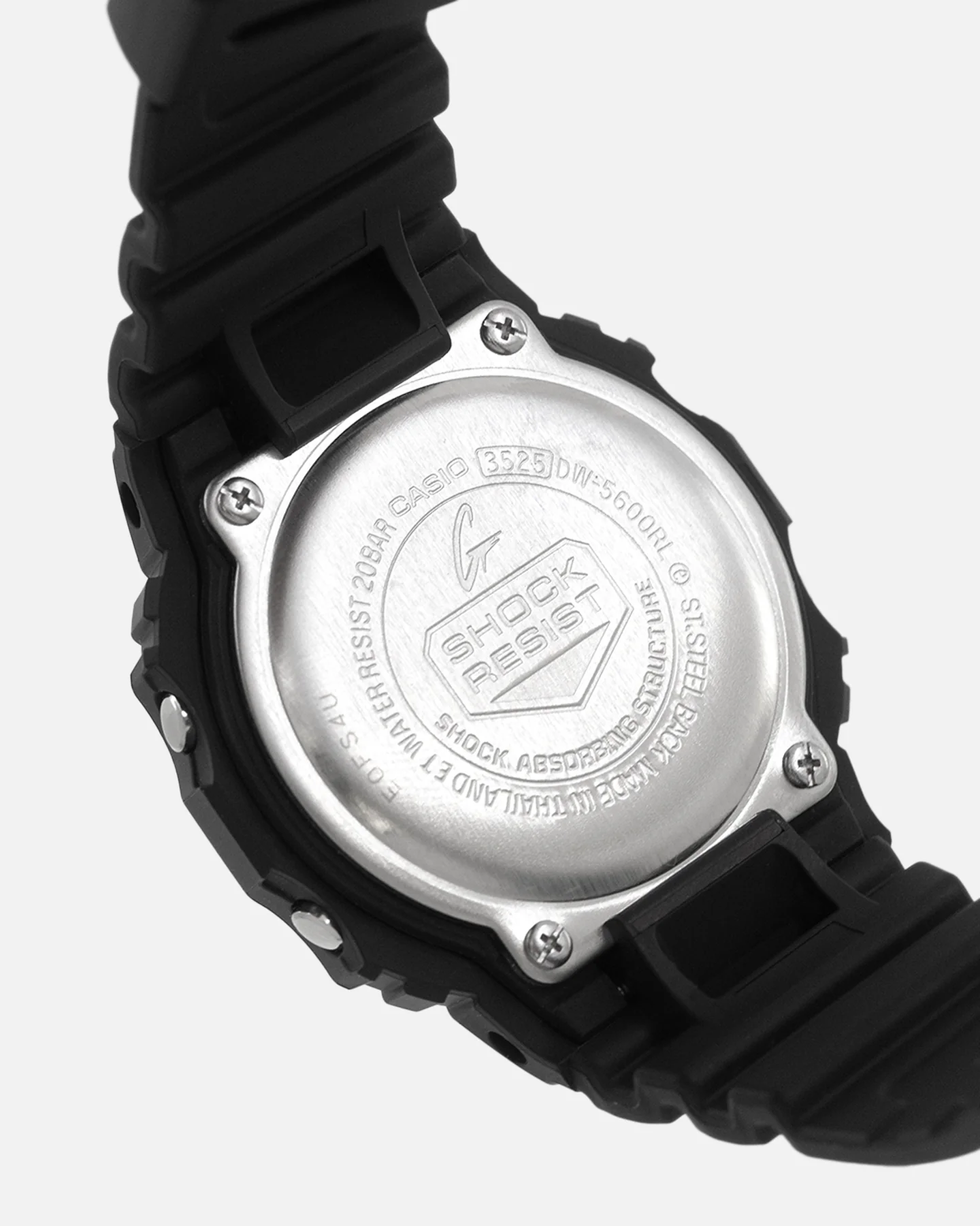 G Shock DW-5600RL-1DR Watch Black/Red - Image 6