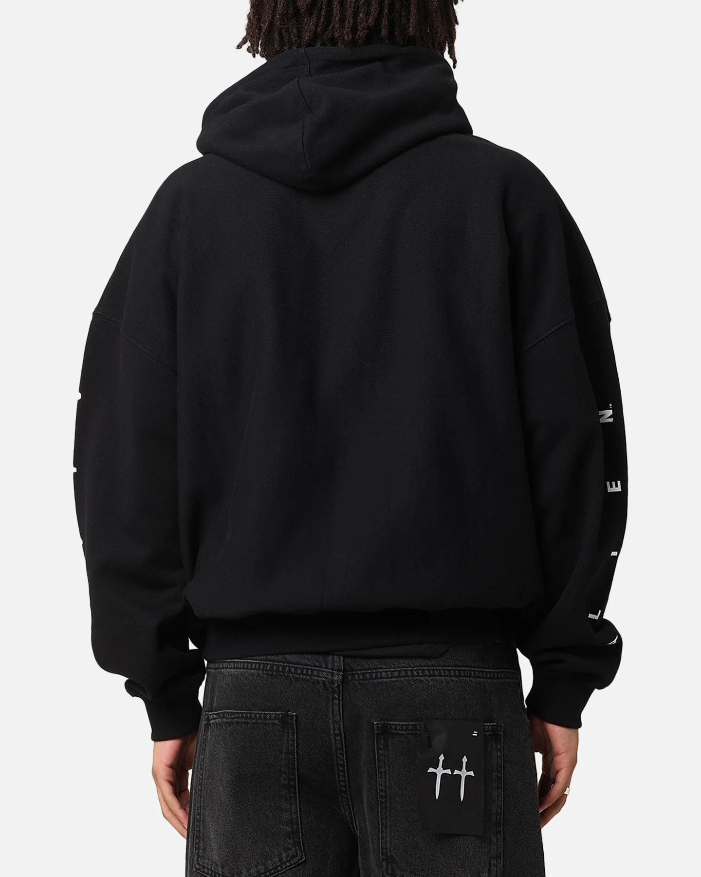 Goat Crew Alien Premium Hoodie Black - Image 3