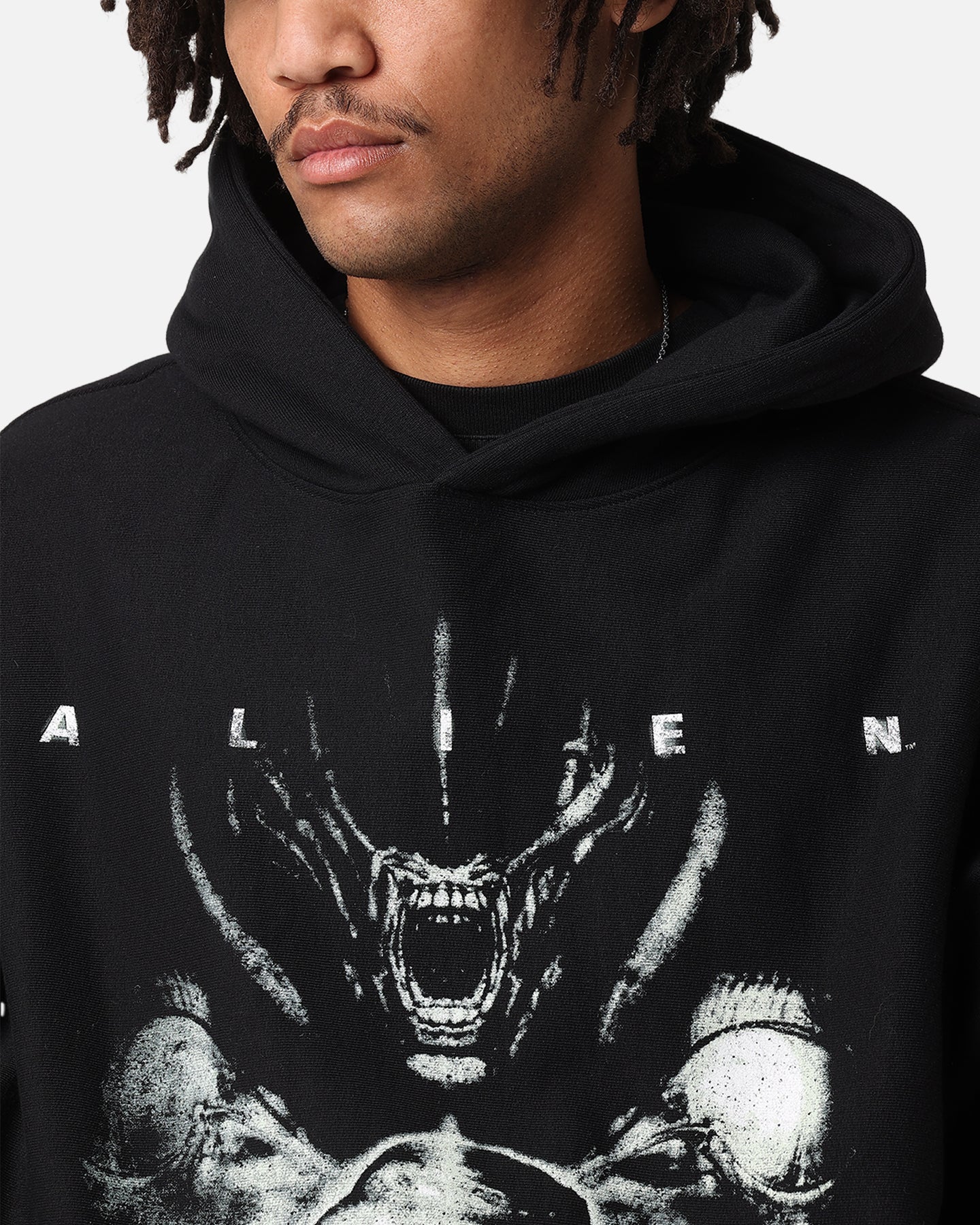 Goat Crew Alien Premium Hoodie Black - Image 6