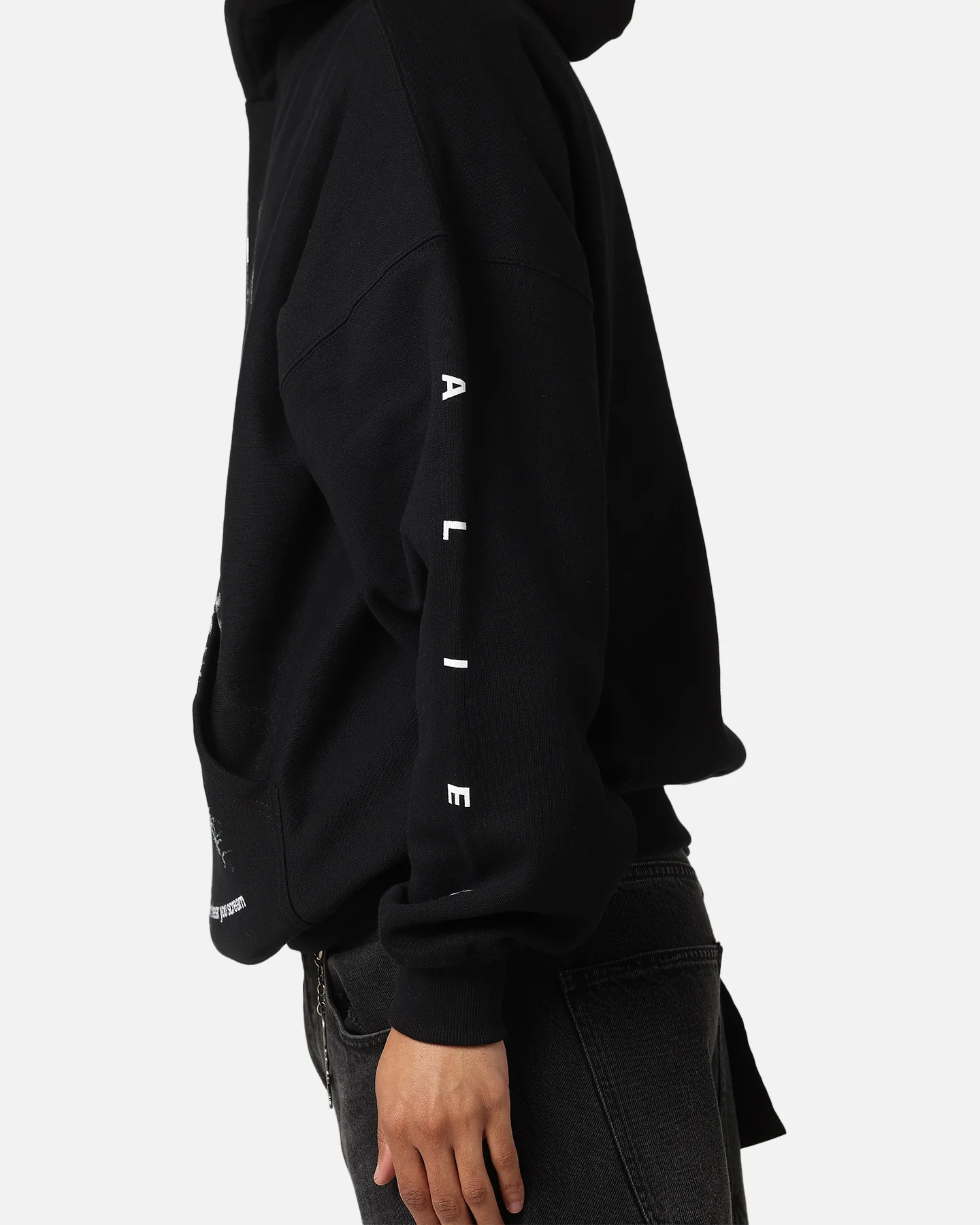 Goat Crew Alien Premium Hoodie Black - Image 7