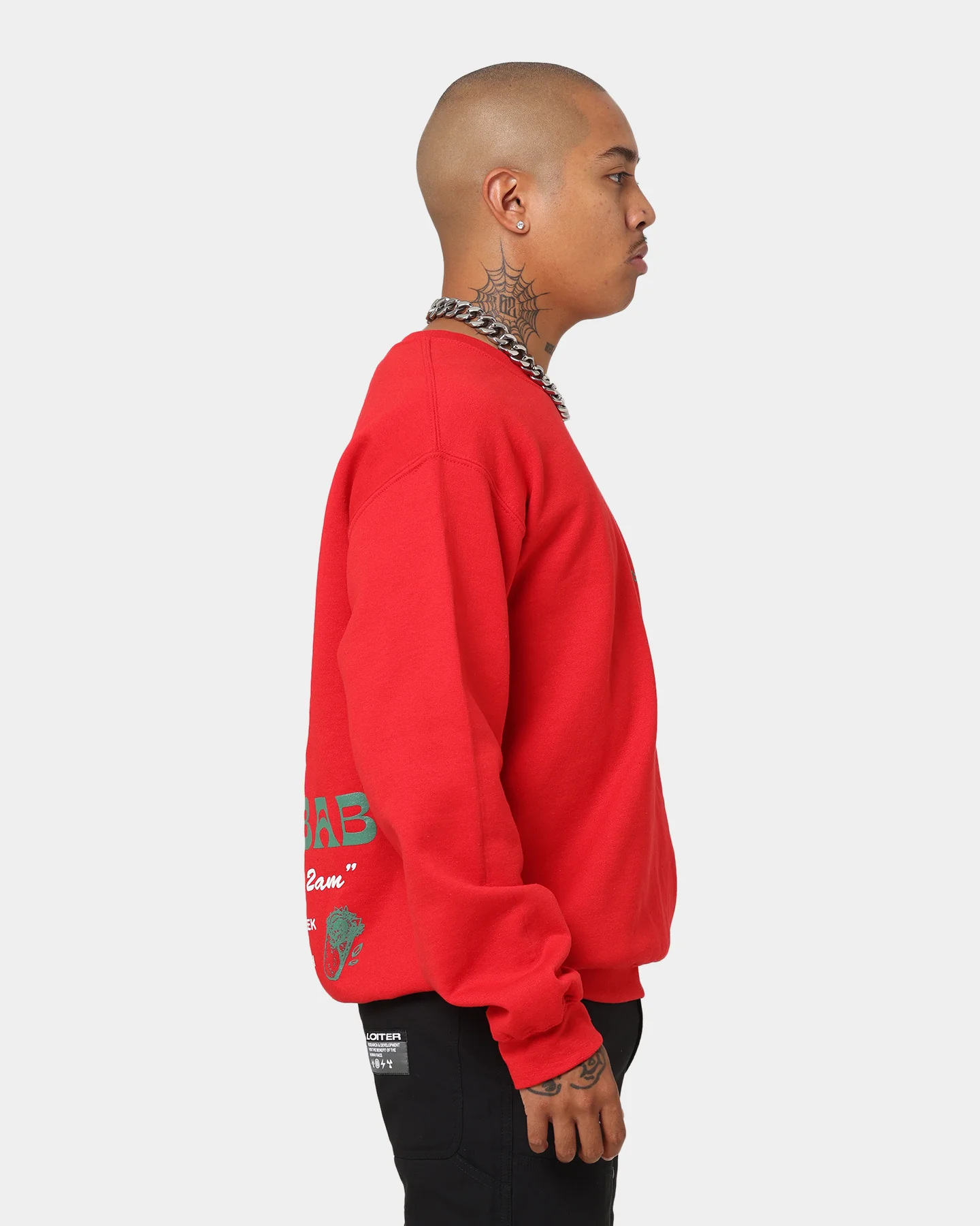 Goat Crew Döner Kebab Crewneck Red - Image 7