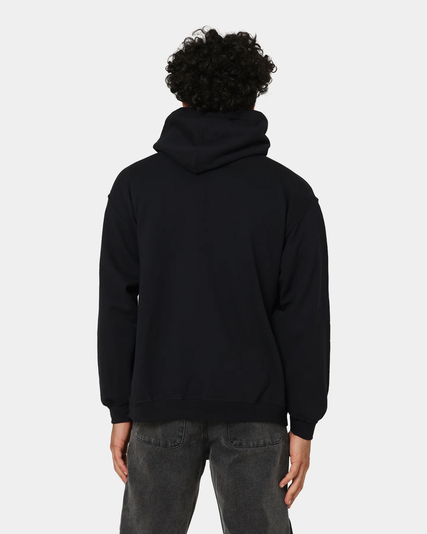 Goat Crew Fire Rose Hoodie Black - Image 4