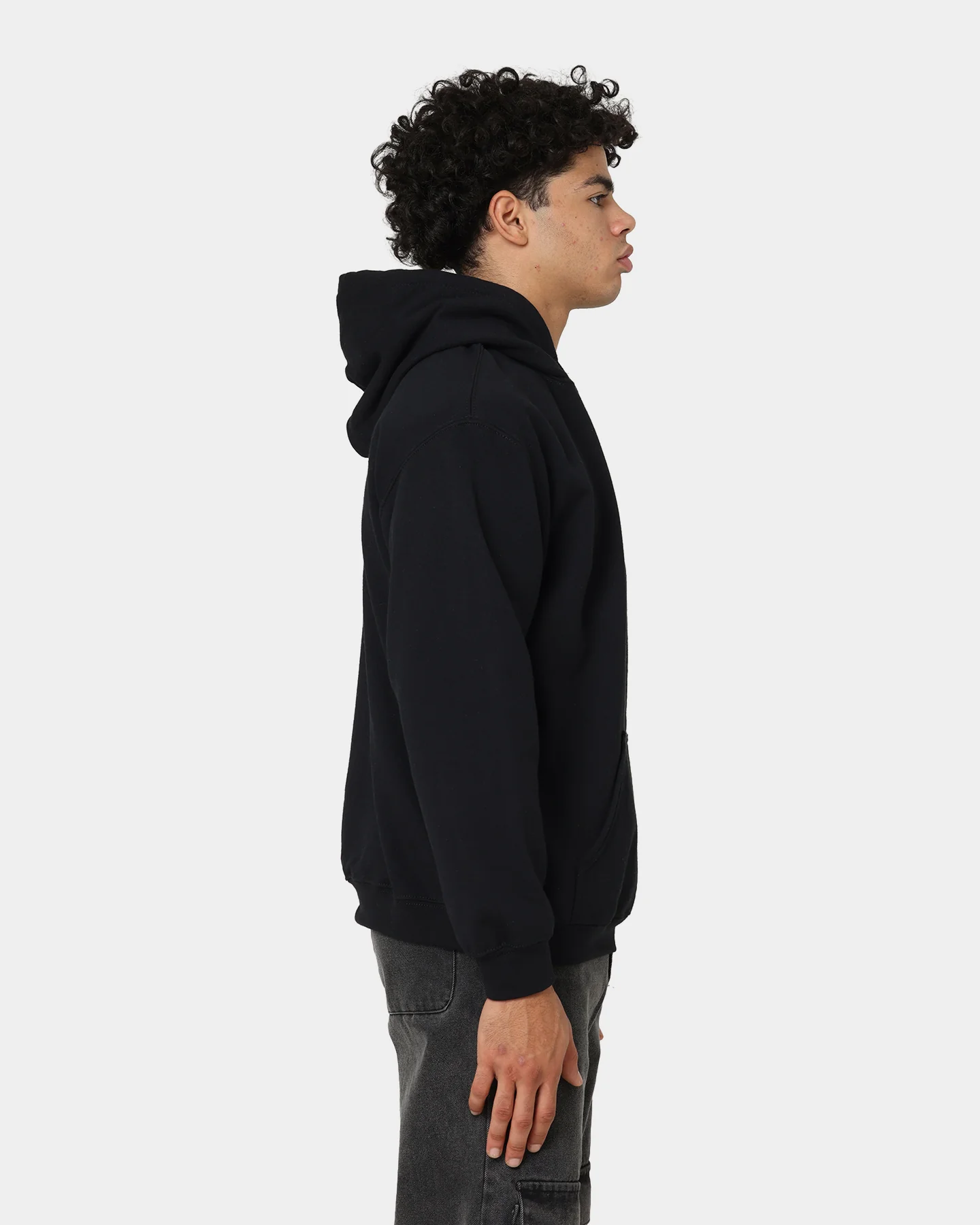 Goat Crew Fire Rose Hoodie Black - Image 5