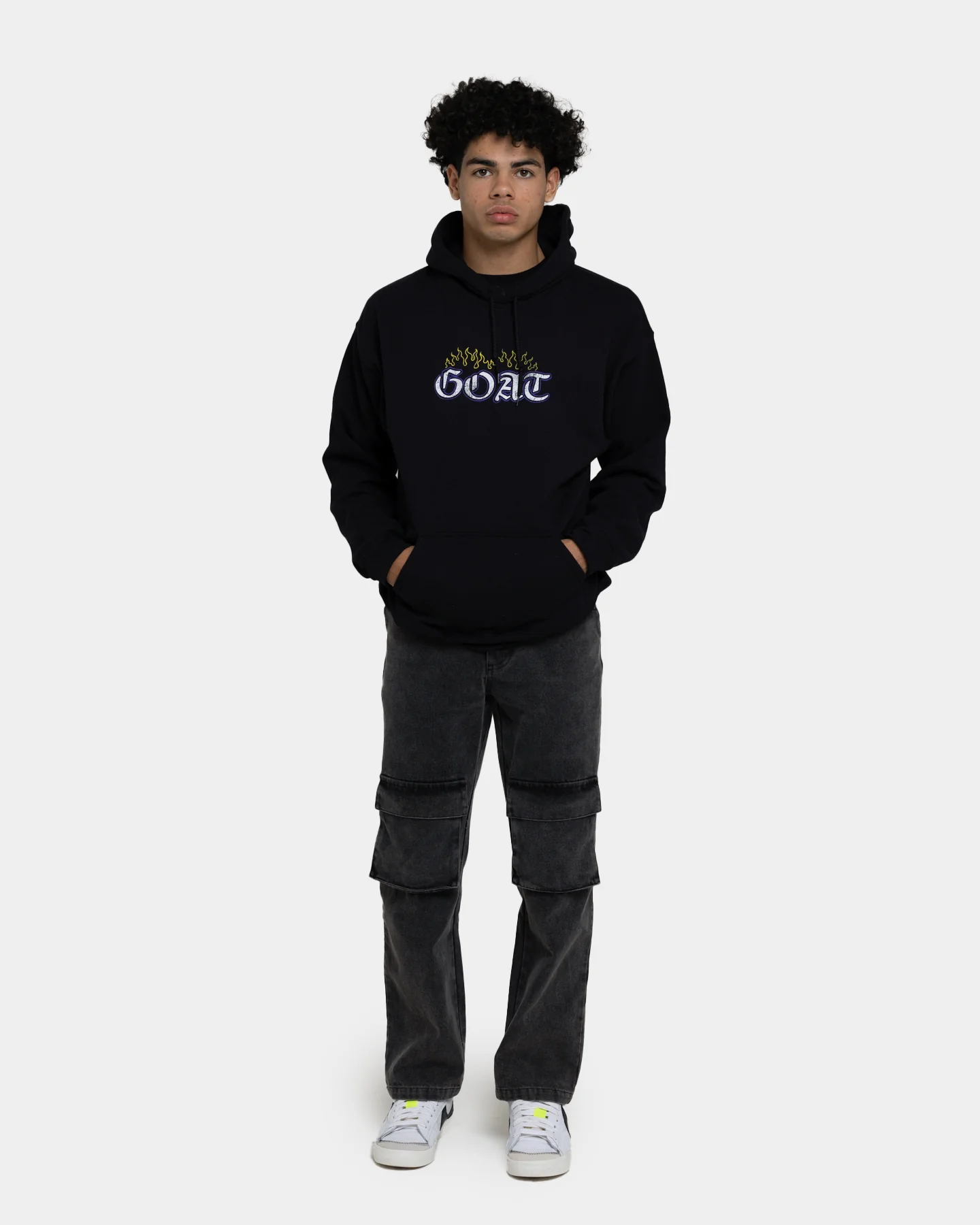 Goat Crew King Skeleton Hoodie Black - Image 3