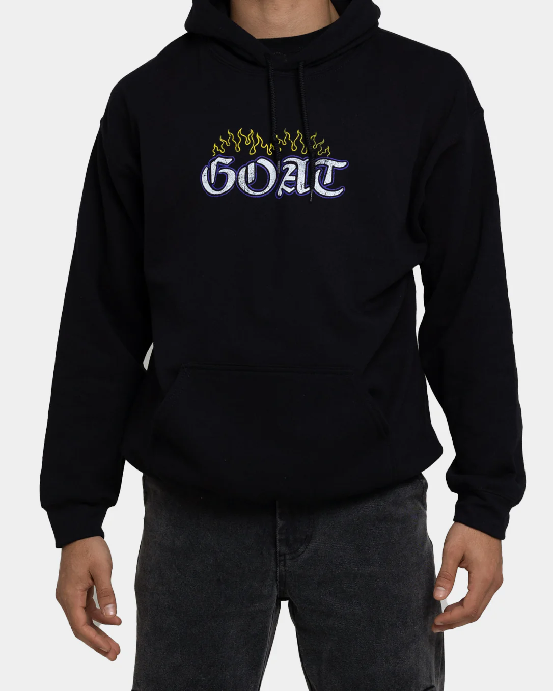 Goat Crew King Skeleton Hoodie Black - Image 4