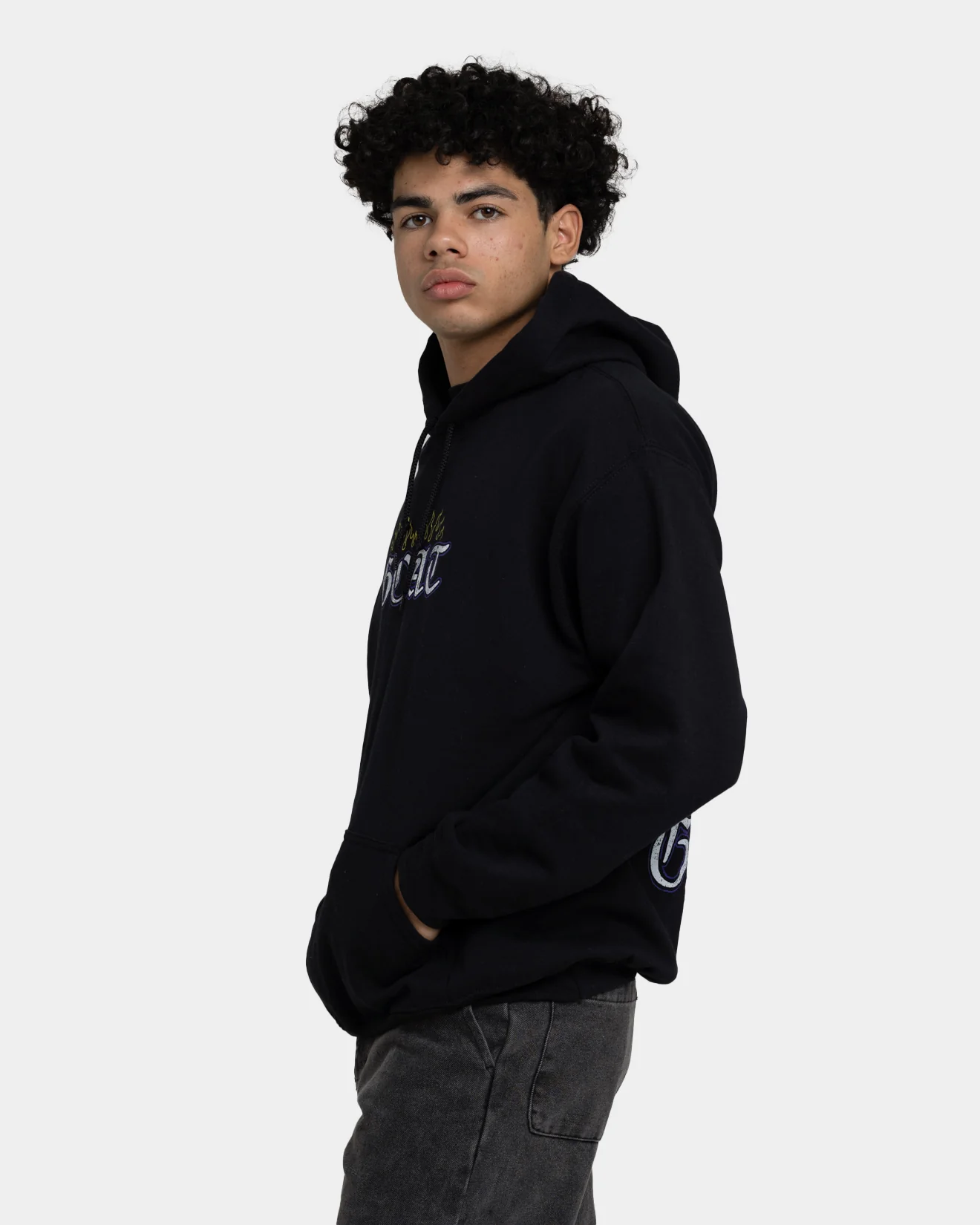 Goat Crew King Skeleton Hoodie Black - Image 7