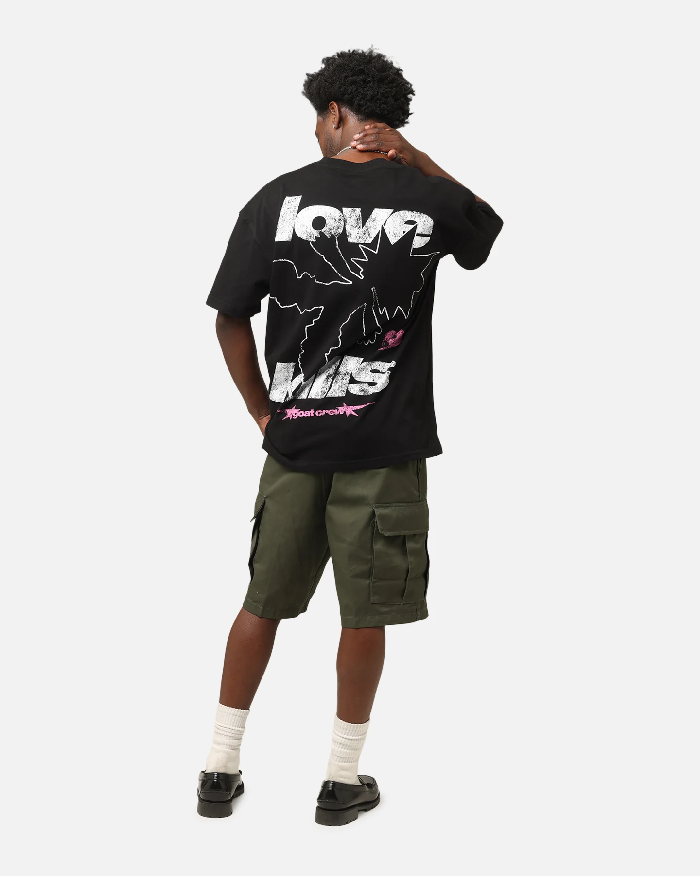 Goat Crew Love Kills T-Shirt Black - Image 3