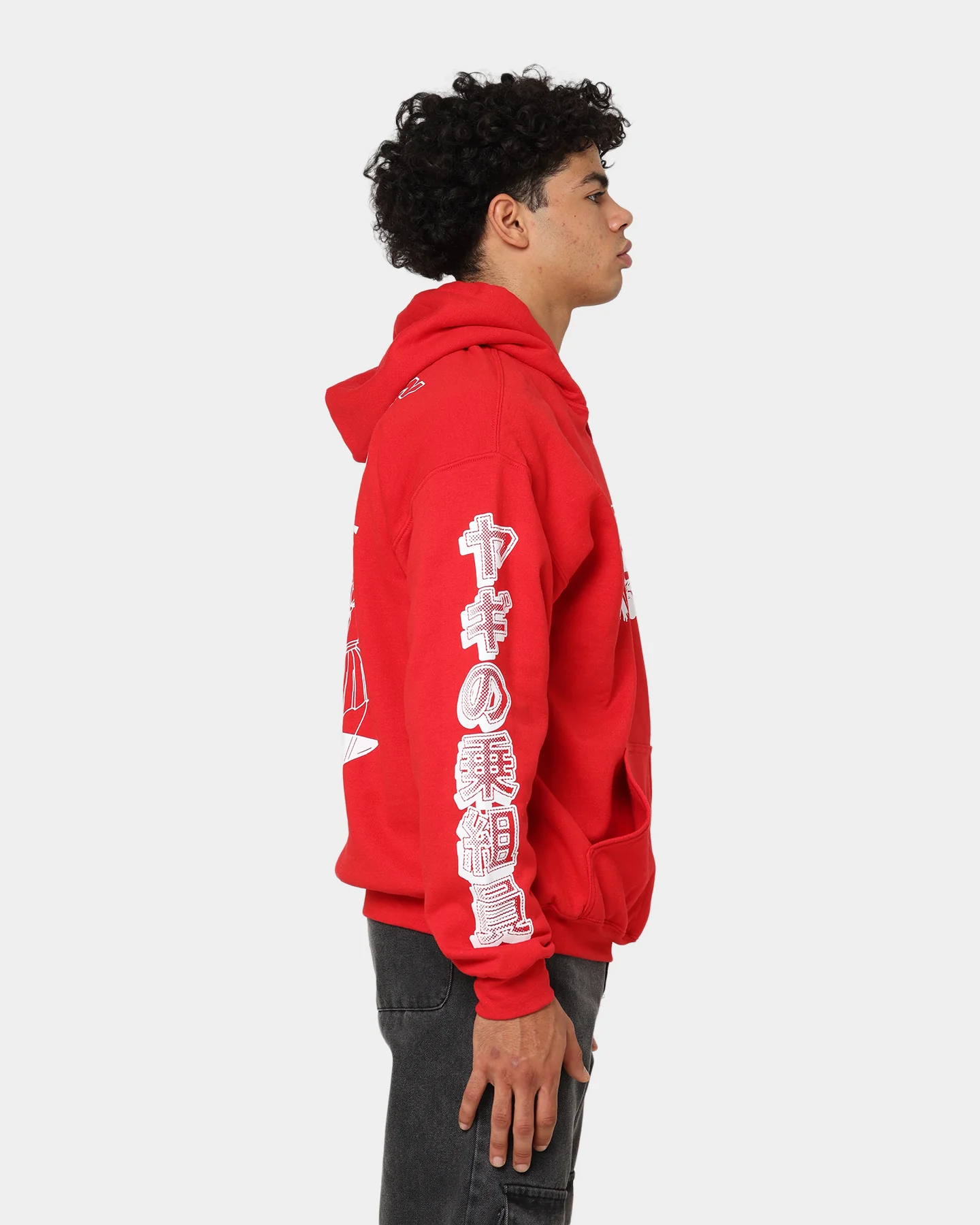 Goat Crew Niseko Hoodie Red - Image 6