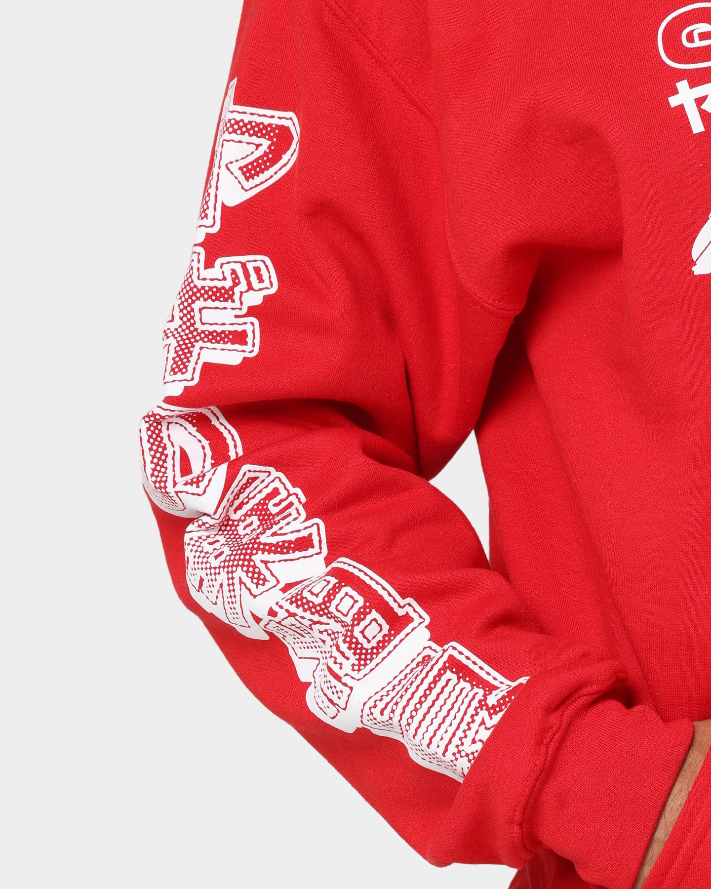 Goat Crew Niseko Hoodie Red - Image 8