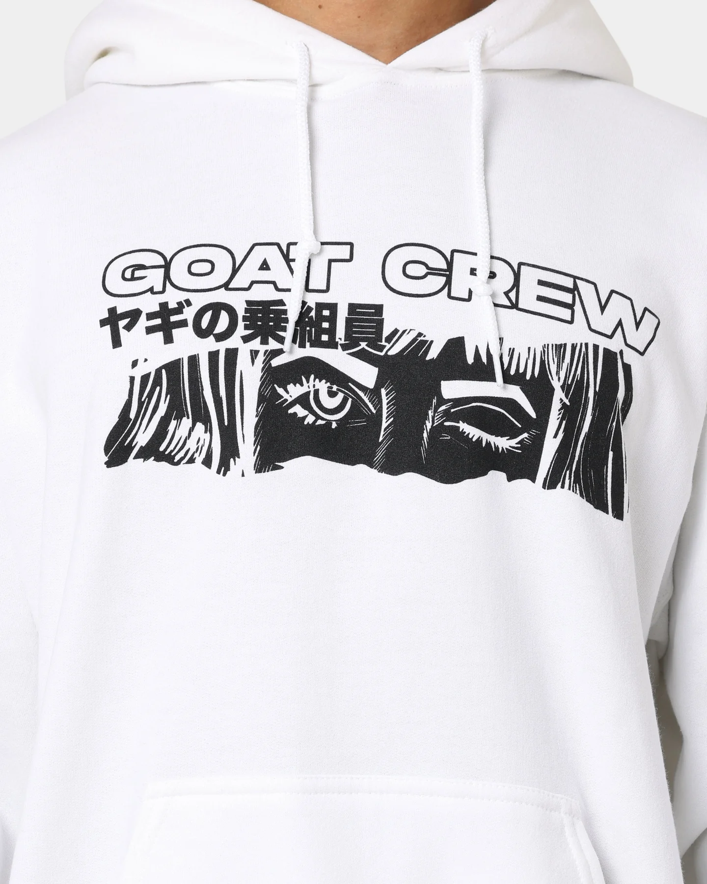 Goat Crew Niseko Hoodie White - Image 4