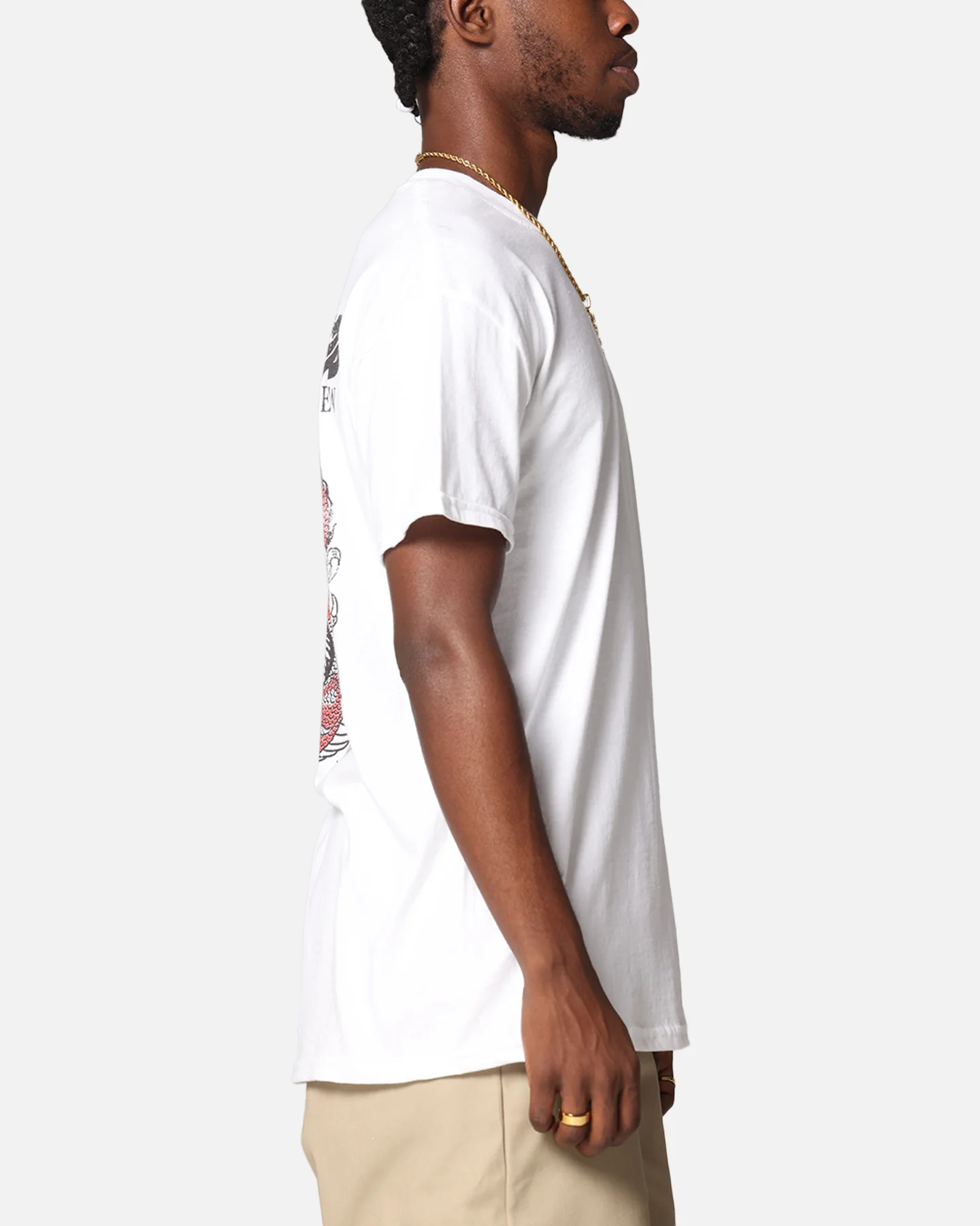 Goat Crew Osaka Dragon T-Shirt White - Image 5