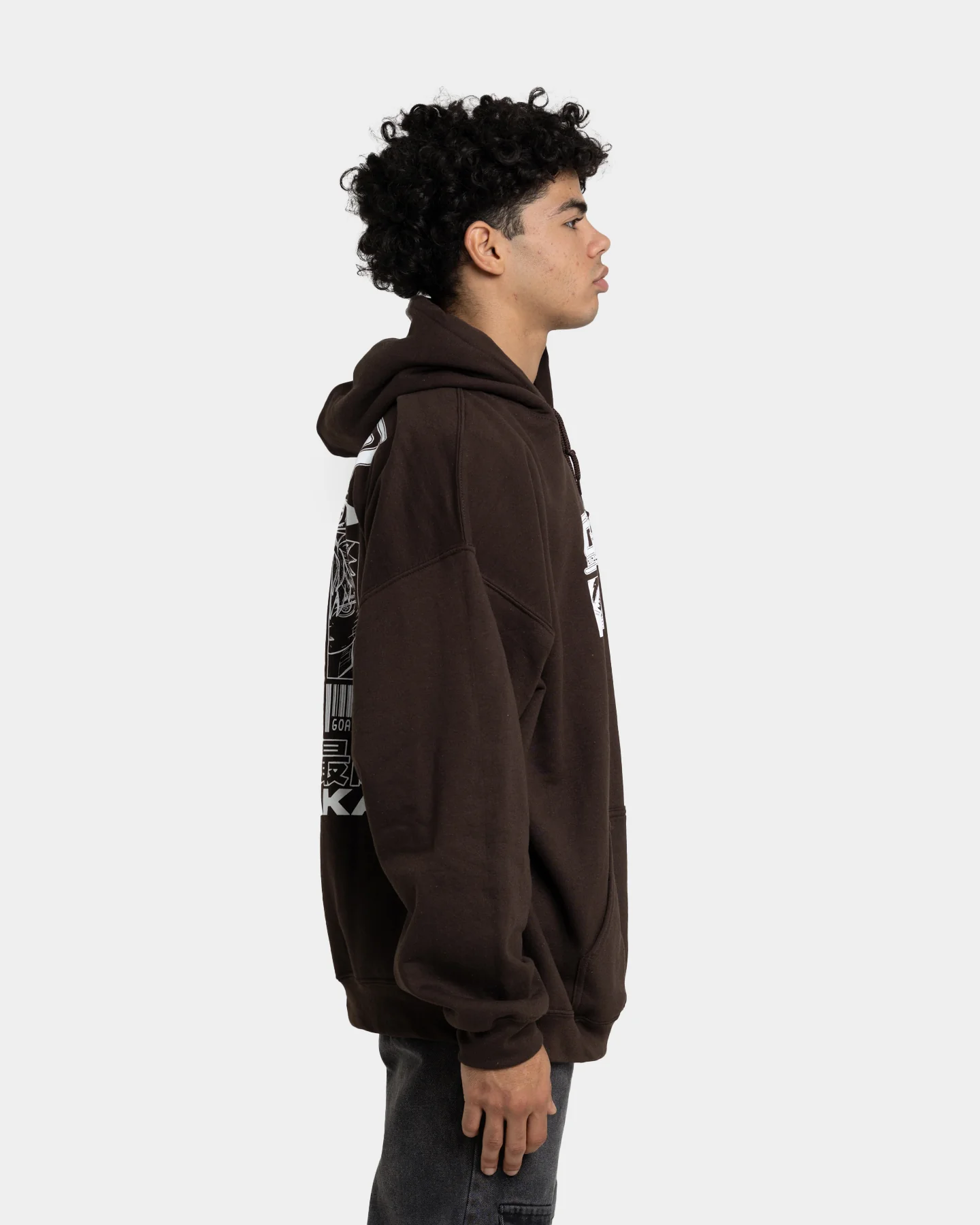 Goat Crew Osaka Hoodie Brown - Image 6