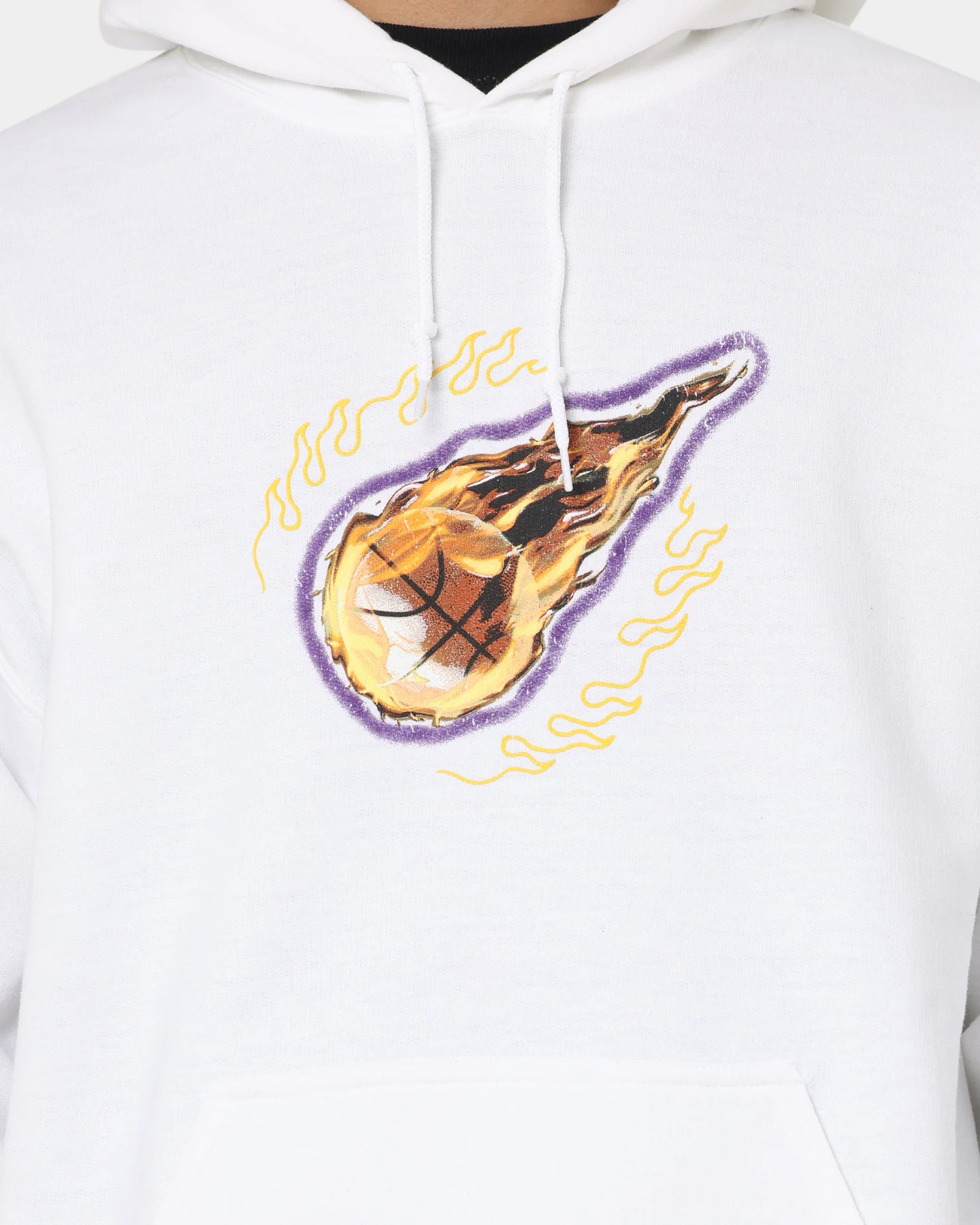 Goat Crew Space Slam Hoodie White - Image 4