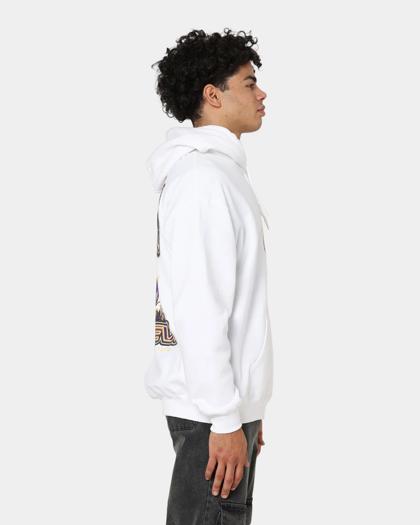 Goat Crew Space Slam Hoodie White - Image 6
