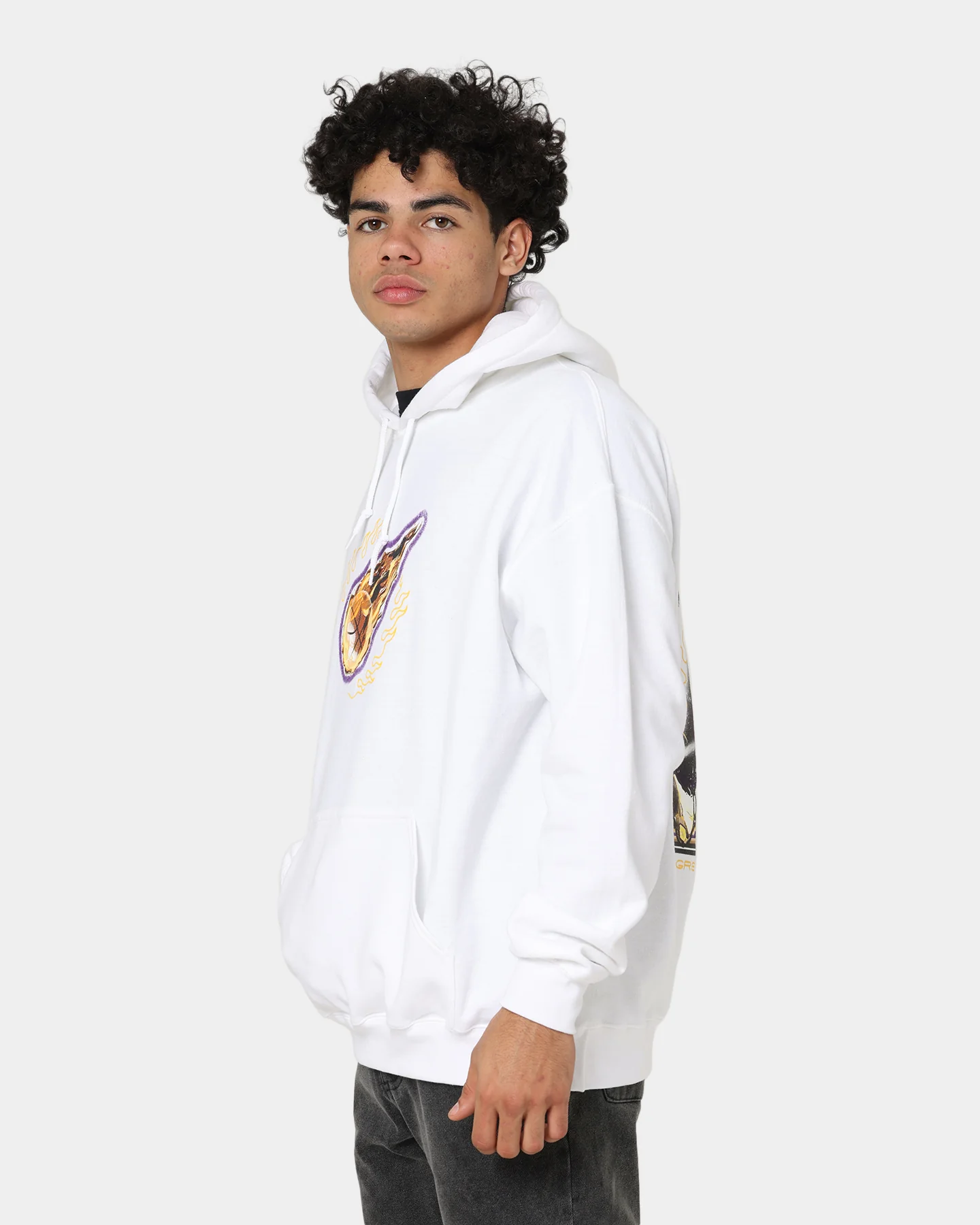 Goat Crew Space Slam Hoodie White - Image 7