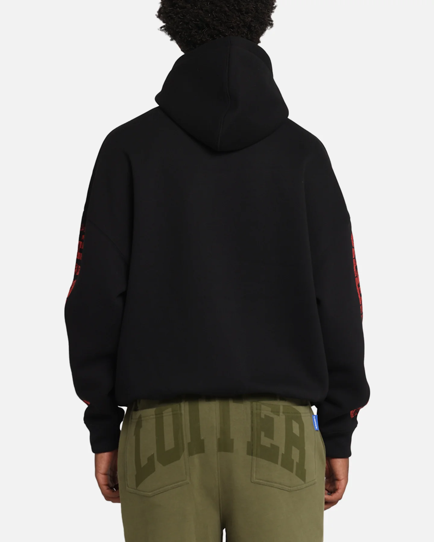 Goat Crew X Chainsaw Man Premium Hoodie Black - Image 3