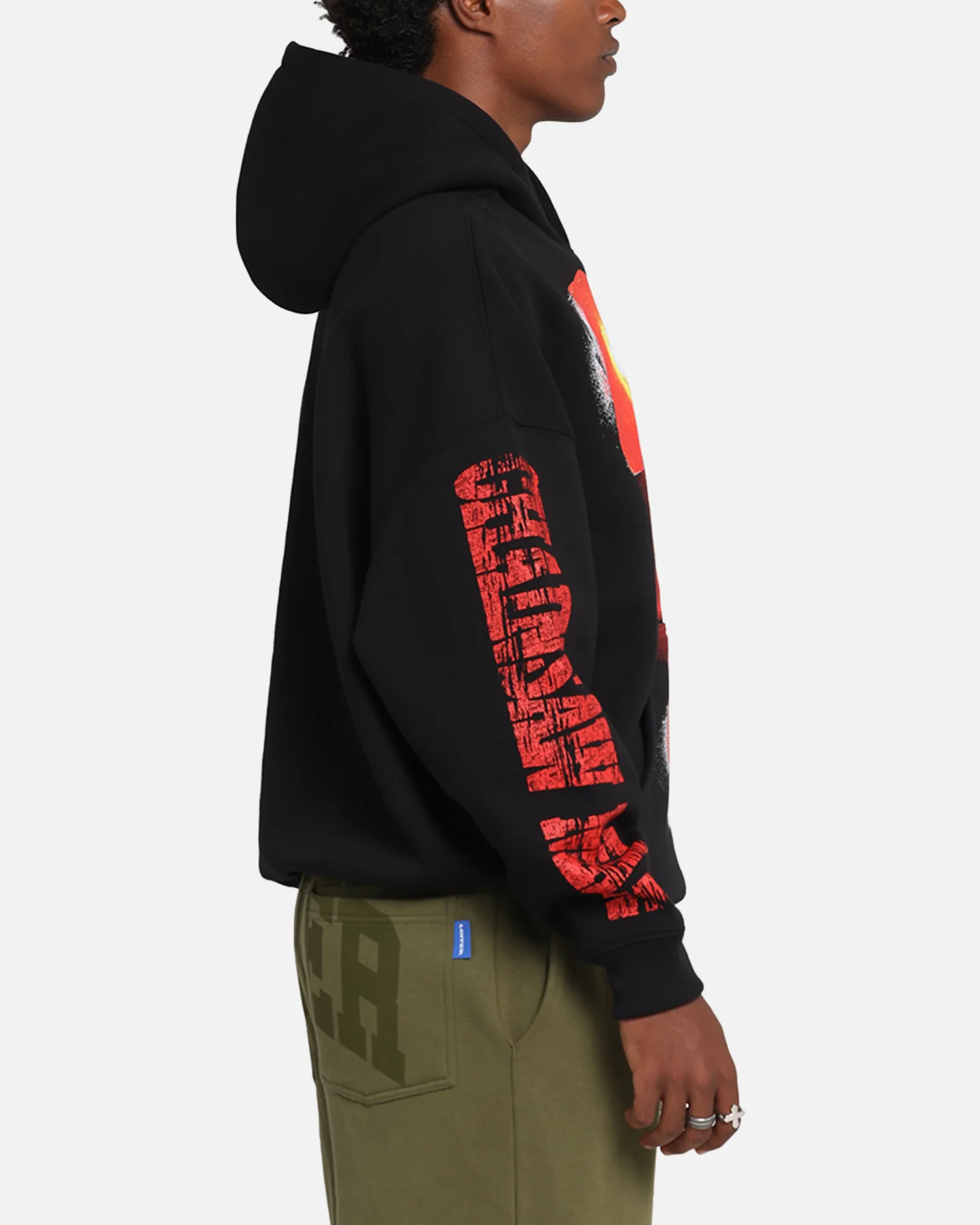 Goat Crew X Chainsaw Man Premium Hoodie Black - Image 4