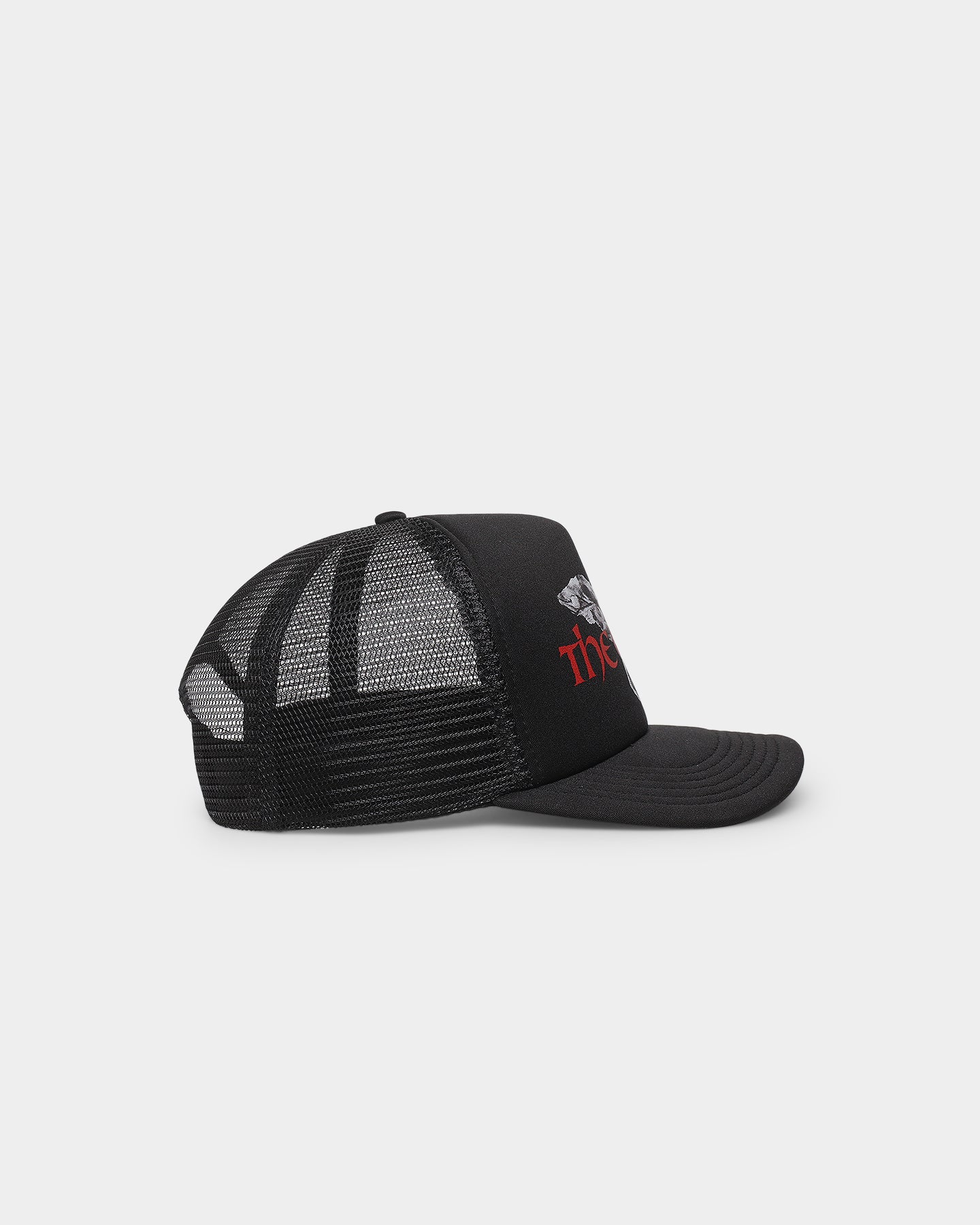 Goat Crew X The Crow The Crow Trucker Snapback Black/Black - Image 4