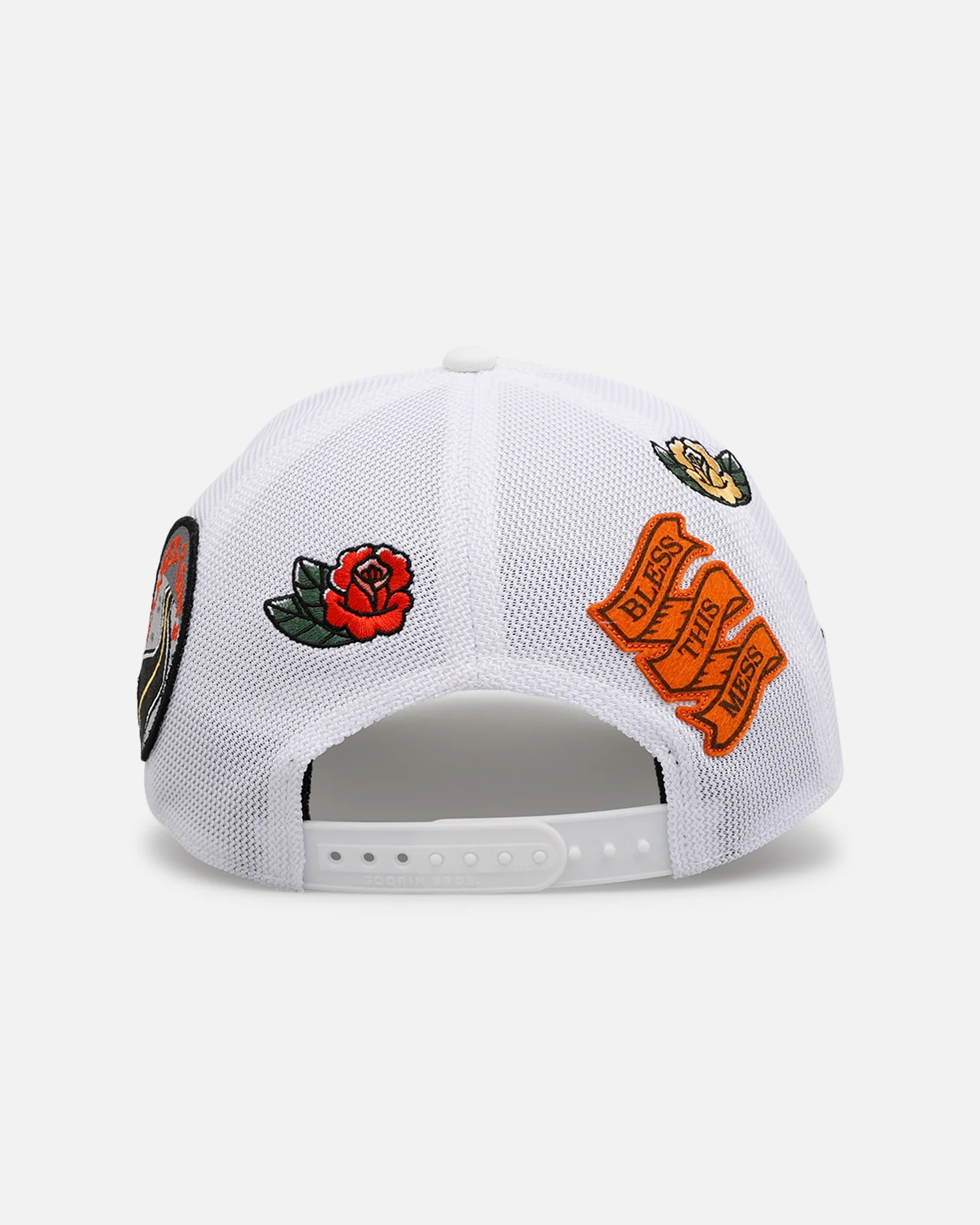 Goorin Bros Poke The Bear Trucker Snapback White - Image 2