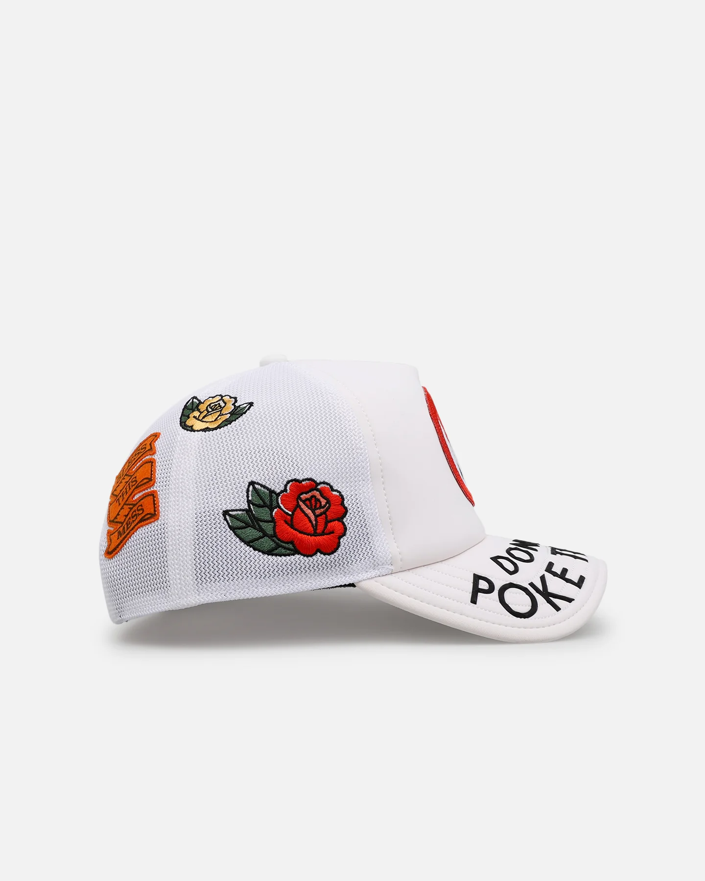 Goorin Bros Poke The Bear Trucker Snapback White - Image 3