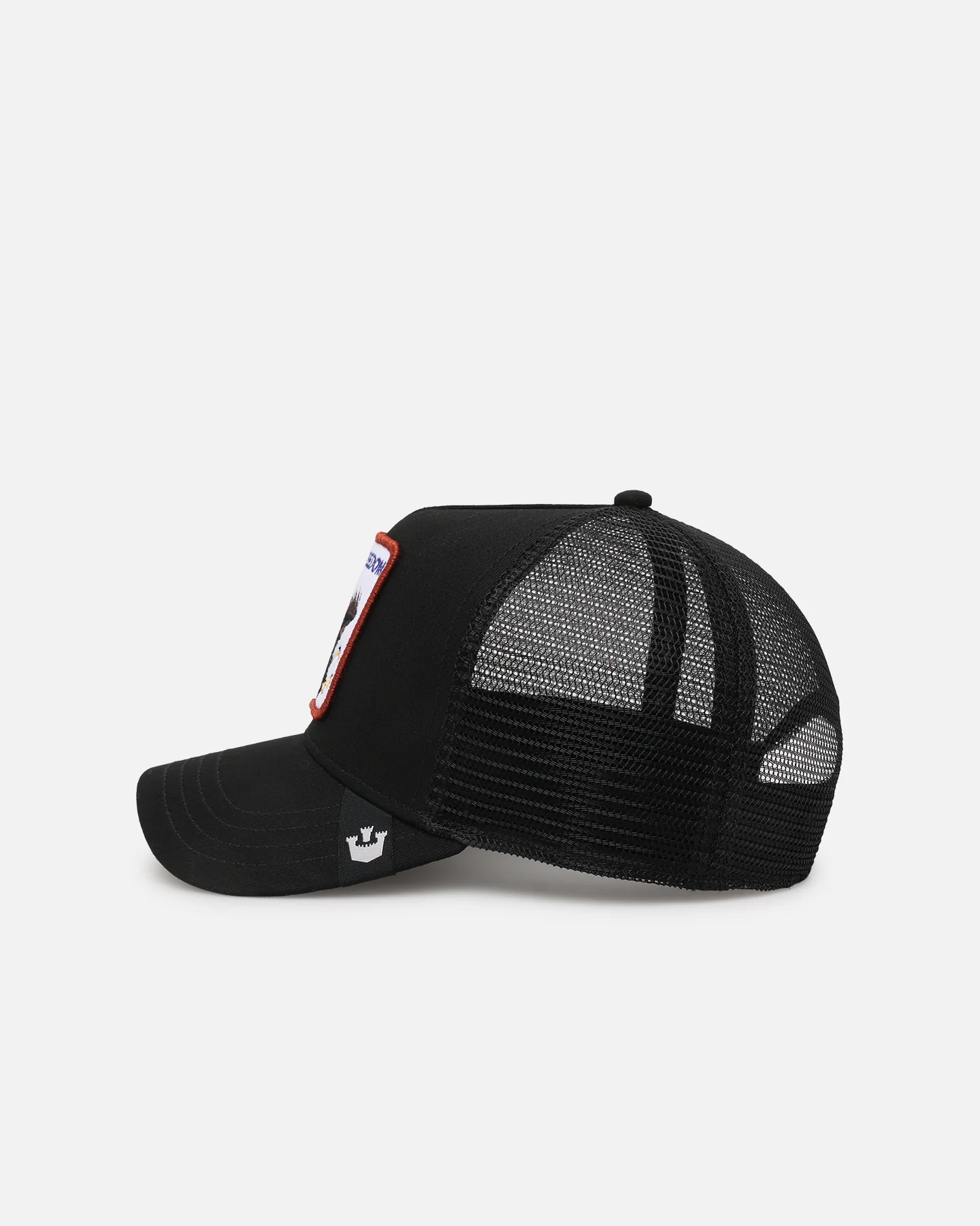 Goorin Bros The Freedom Eagle Trucker Snapback Black - Image 4