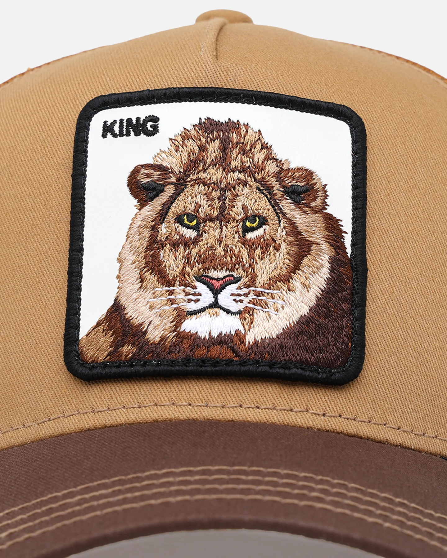 Goorin Bros The Lion King Trucker Snapback Tan - Image 5